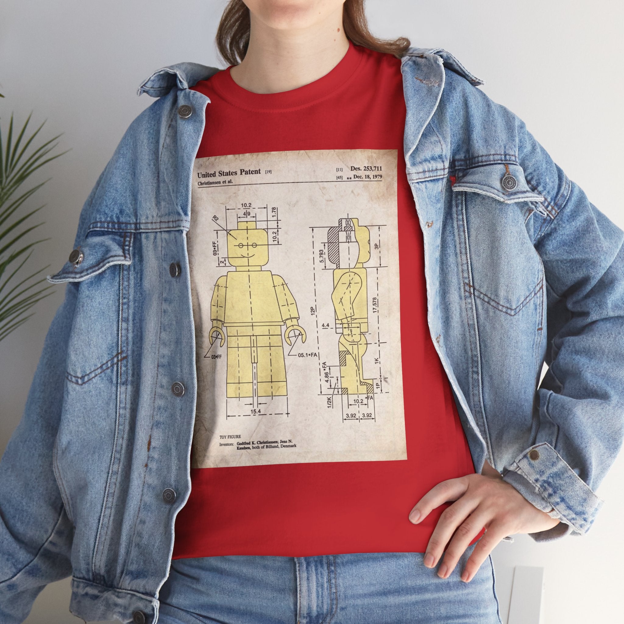 Lego Minifigure Patent — T‑Shirt