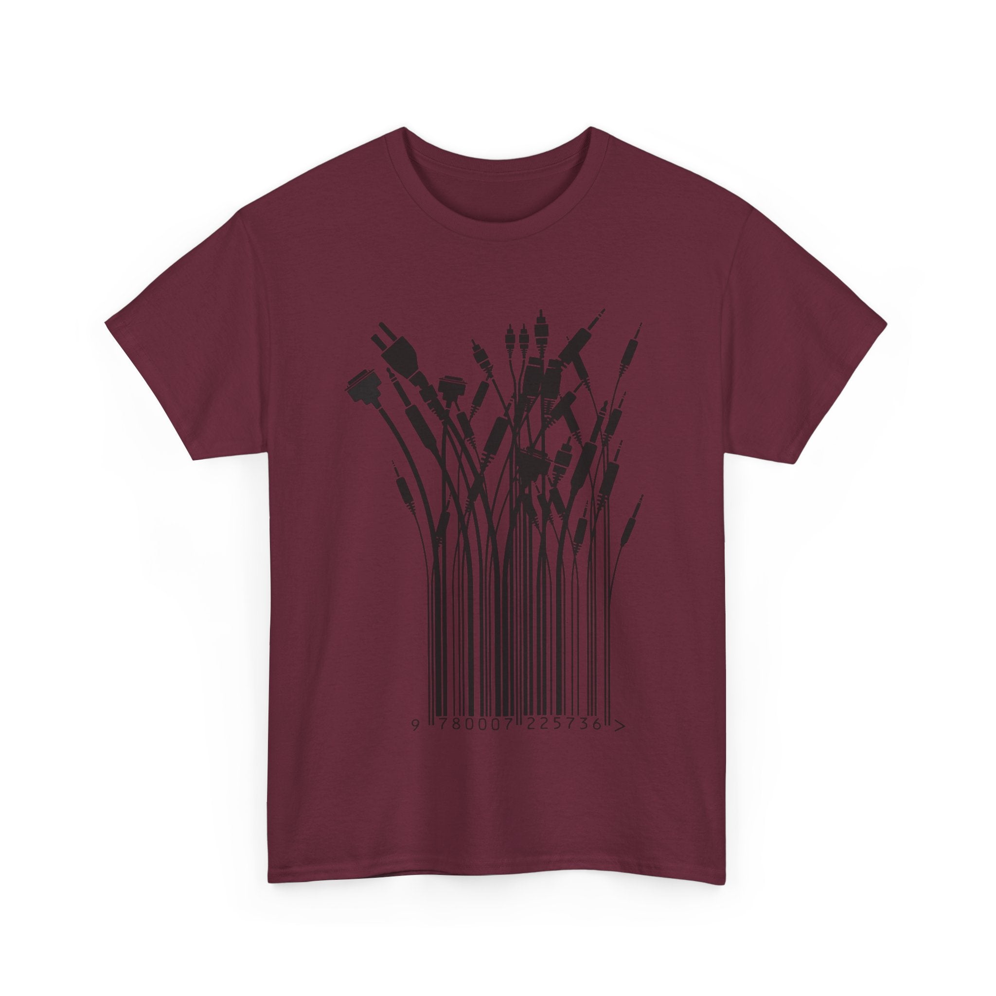 Barcode Wildflowers — T-Shirt