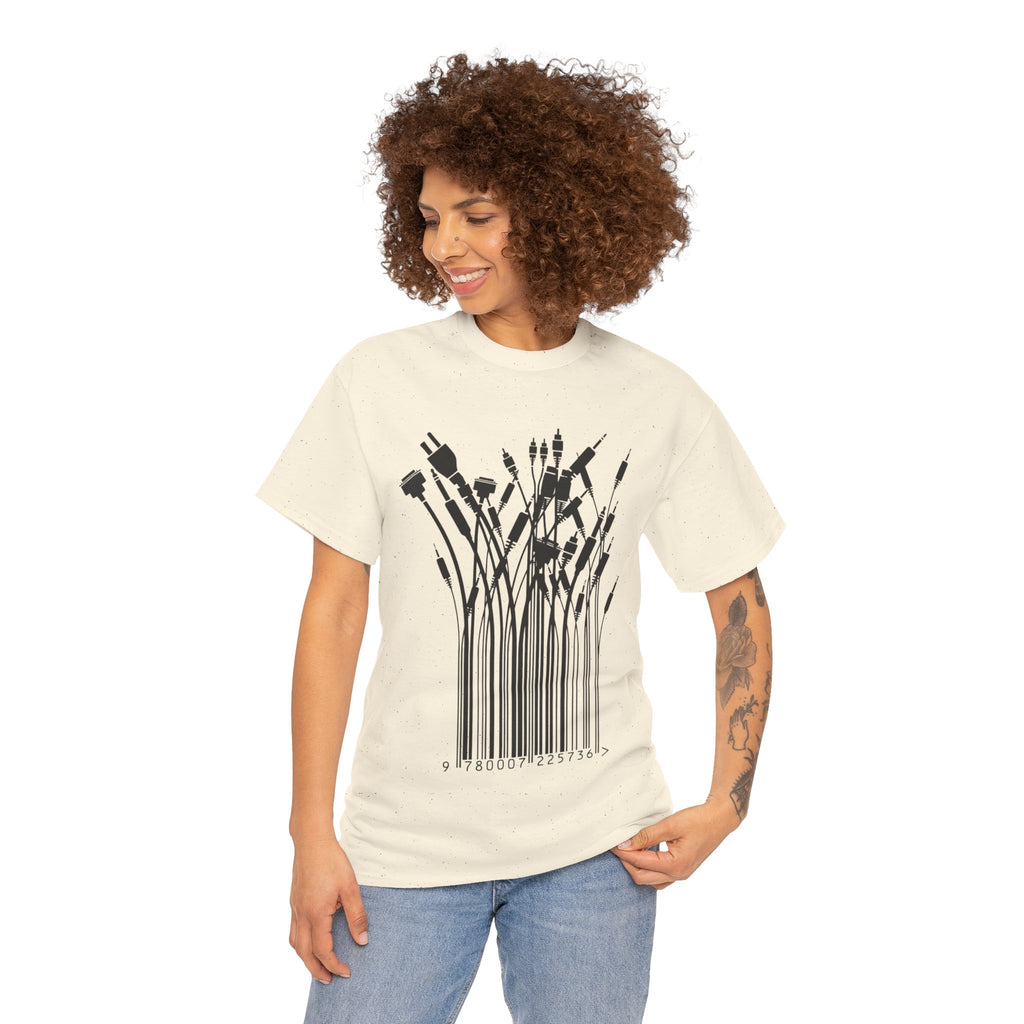 Barcode Wildflowers — T-Shirt