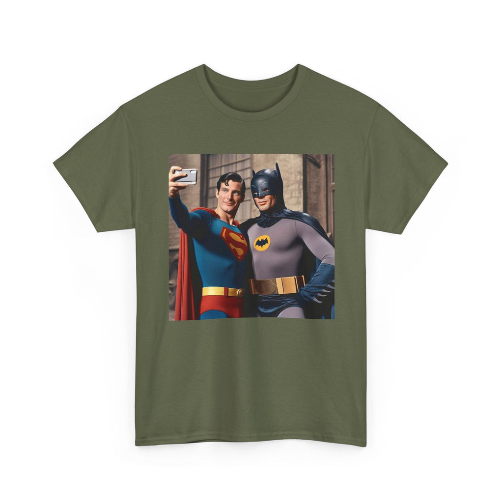 Retro Superhero Selfie - T shirt
