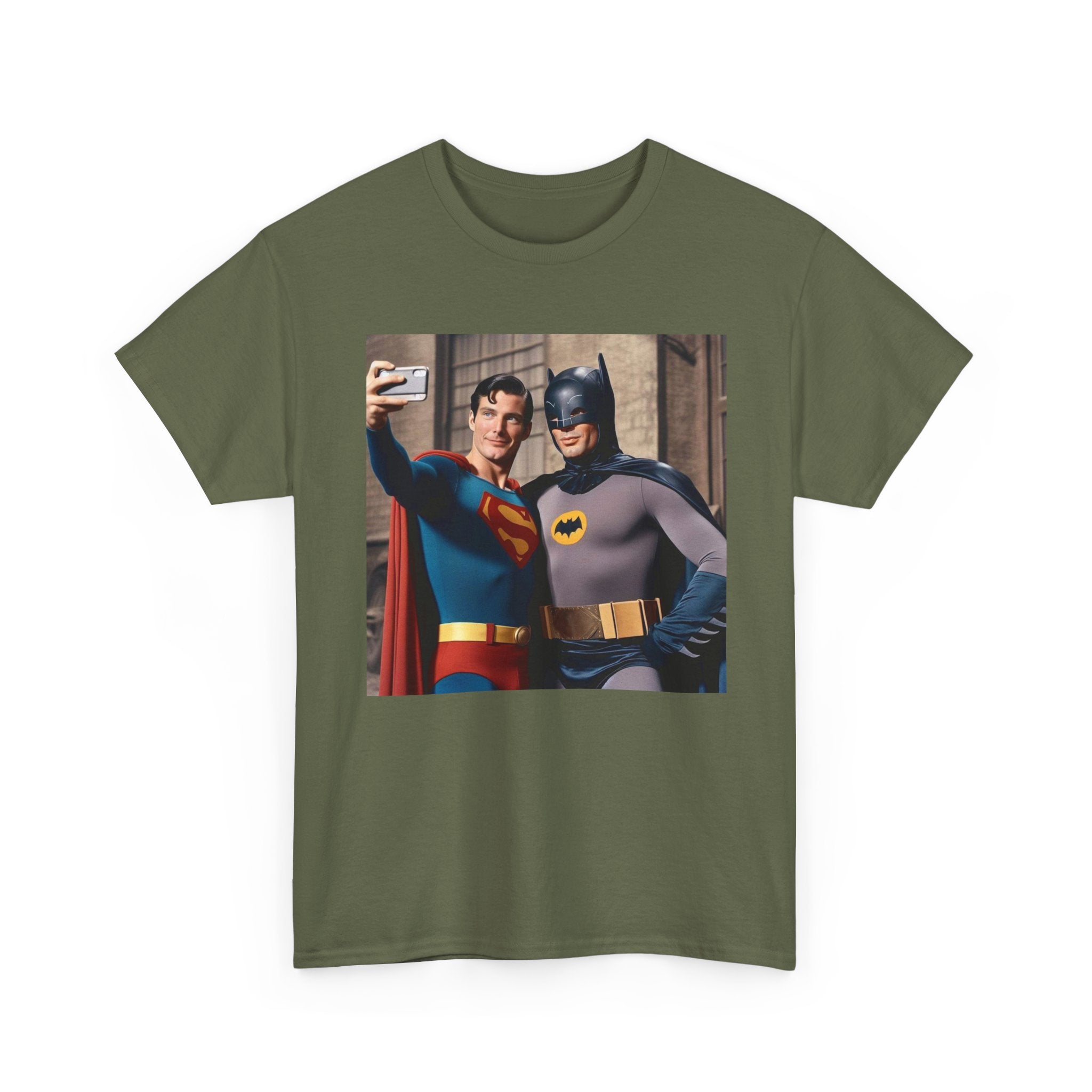 Retro Superhero Selfie - T shirt