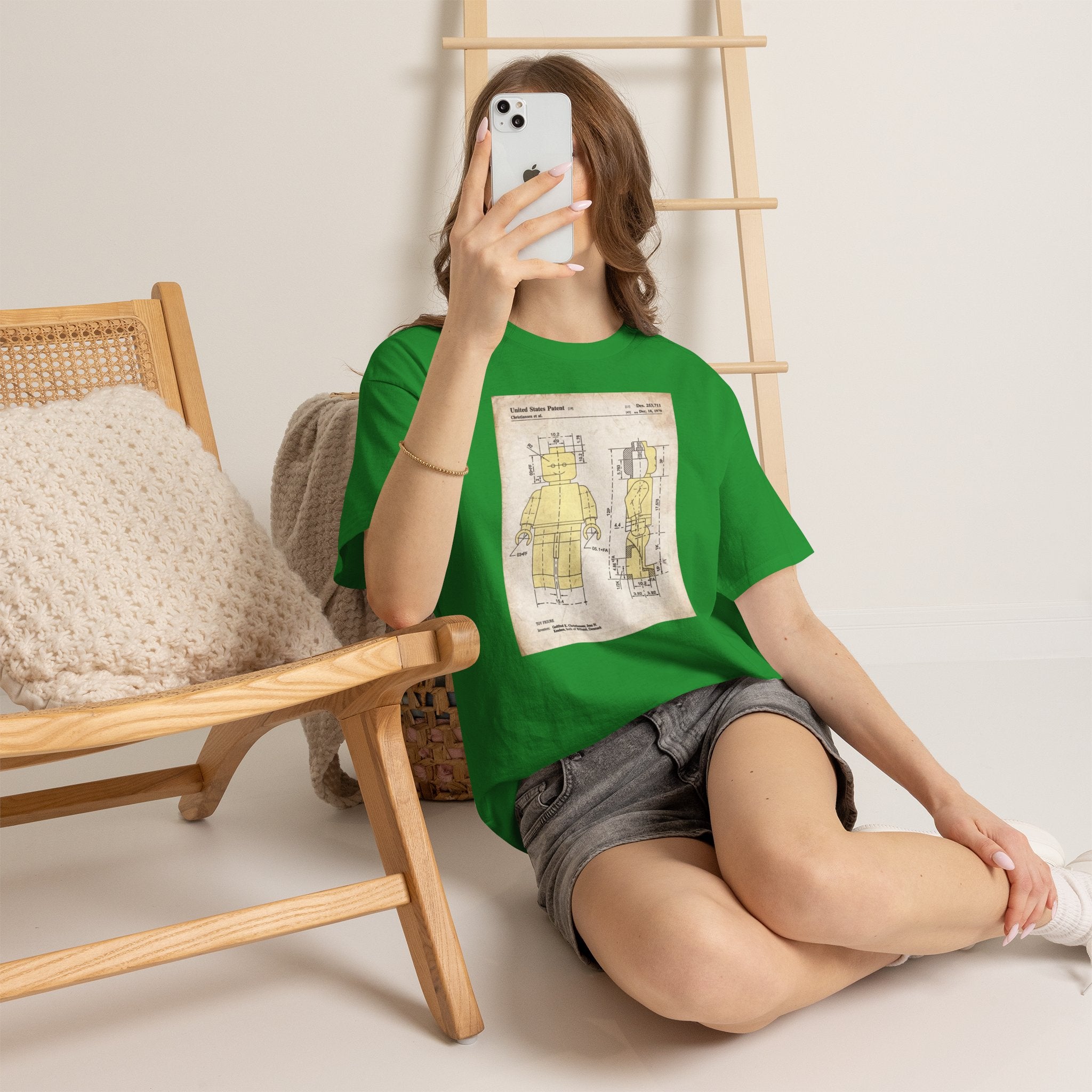 Lego Minifigure Patent — T‑Shirt