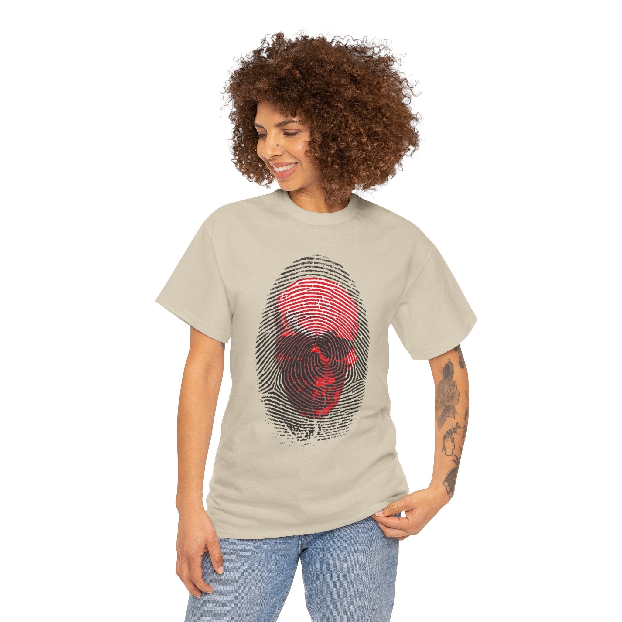 Skull Fingerprint — T-Shirt