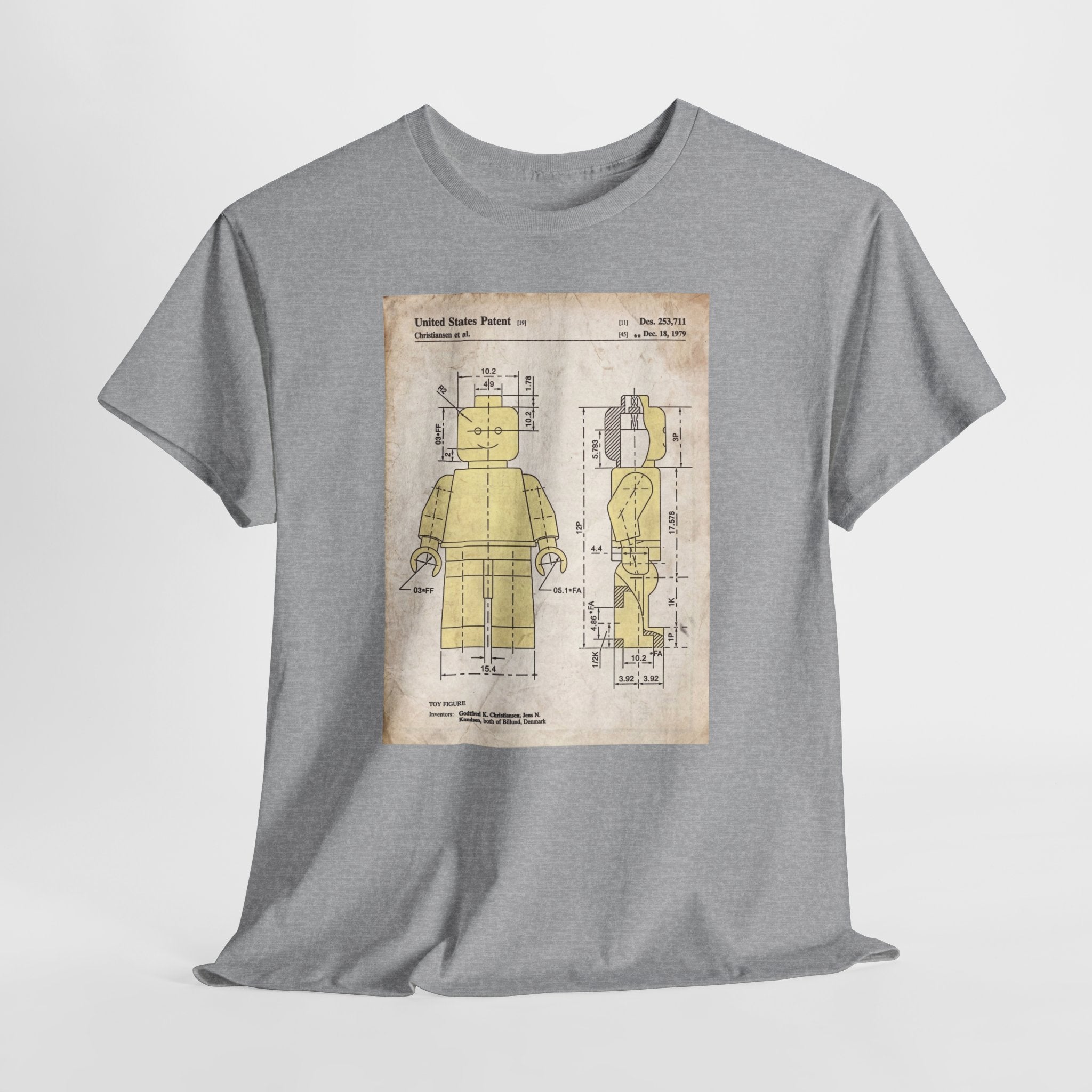 Lego Minifigure Patent — T‑Shirt