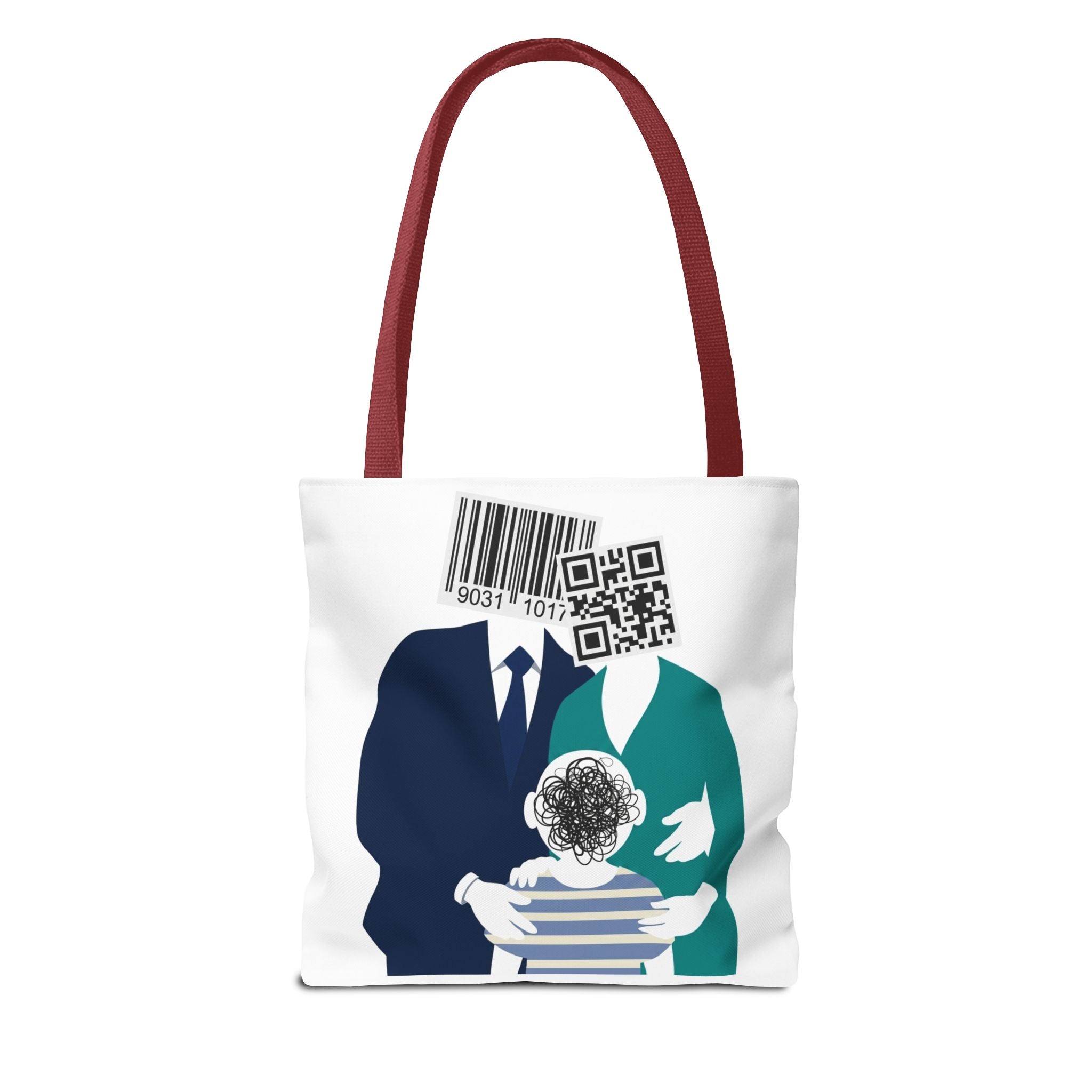 Barcode Family Portrait Tote Bag