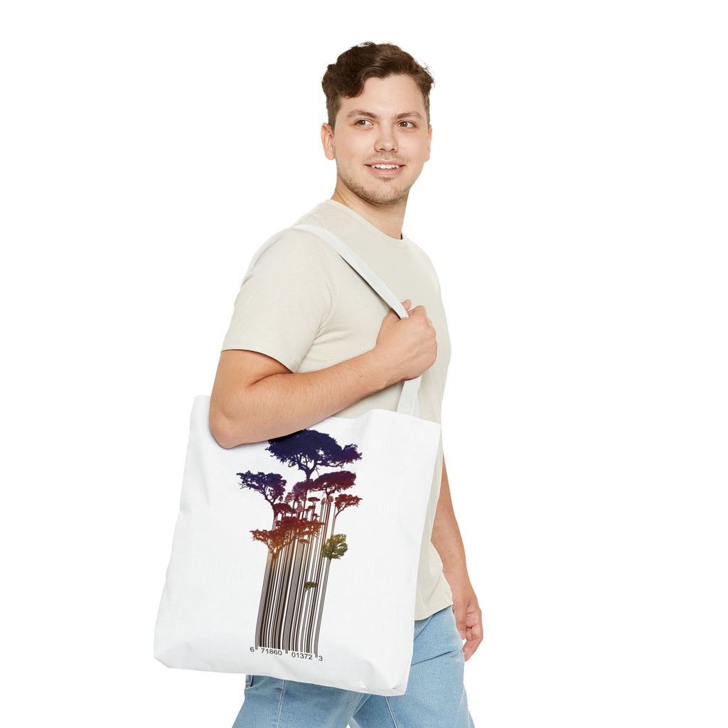 Barcode Forest — Tote Bag