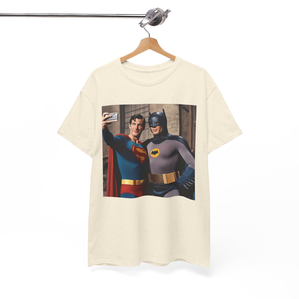 Retro Superhero Selfie - T shirt