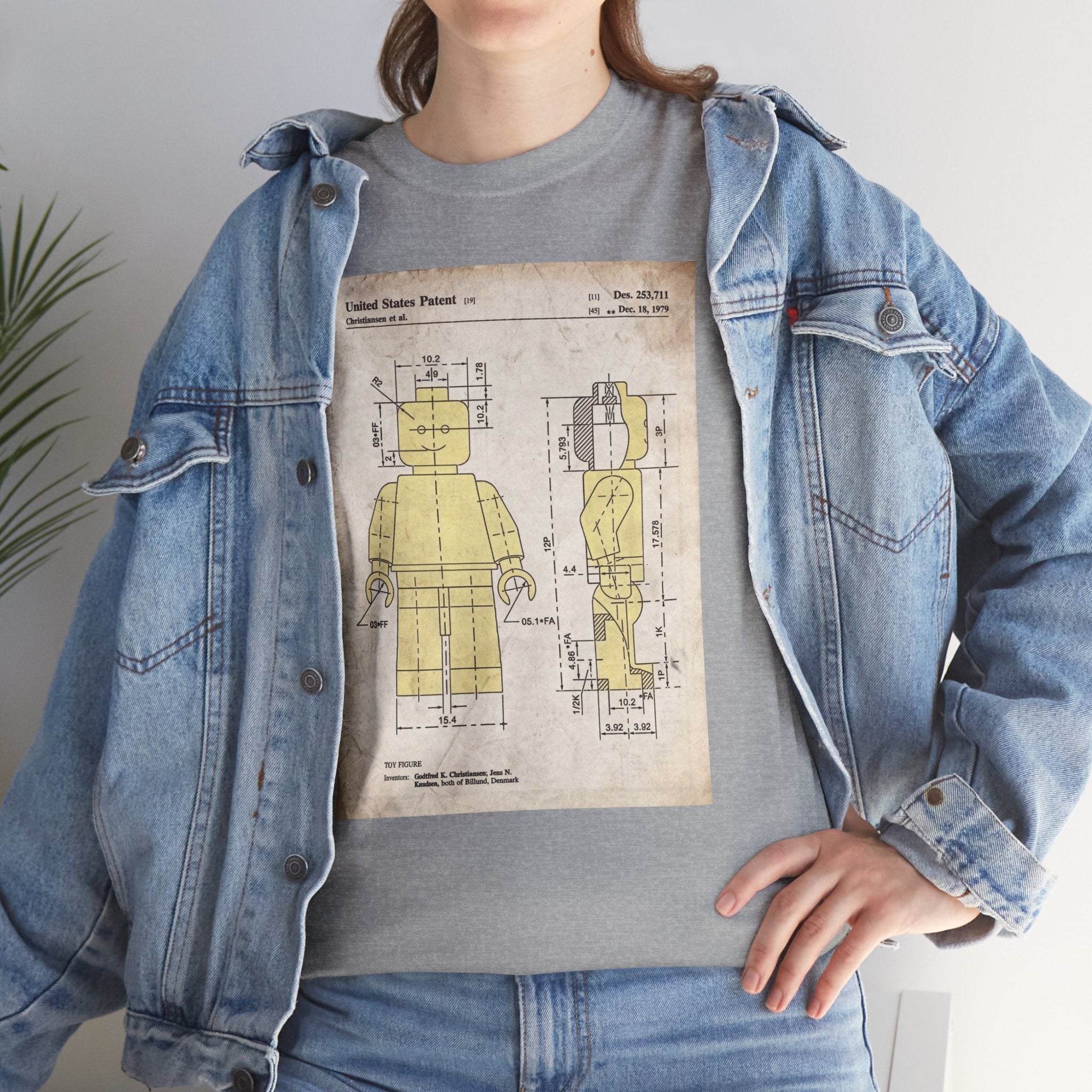 Lego Minifigure Patent — T‑Shirt