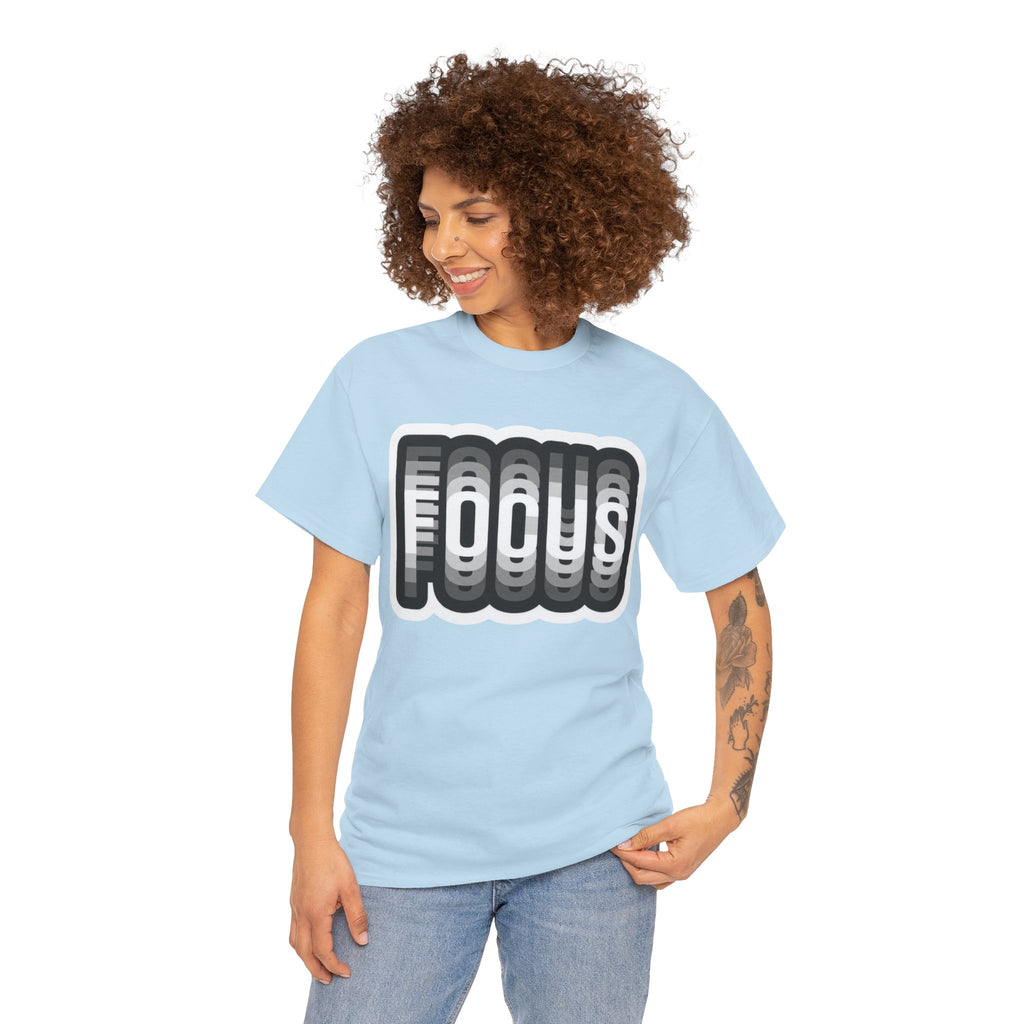 Focus Optical Illusion — T Shirt