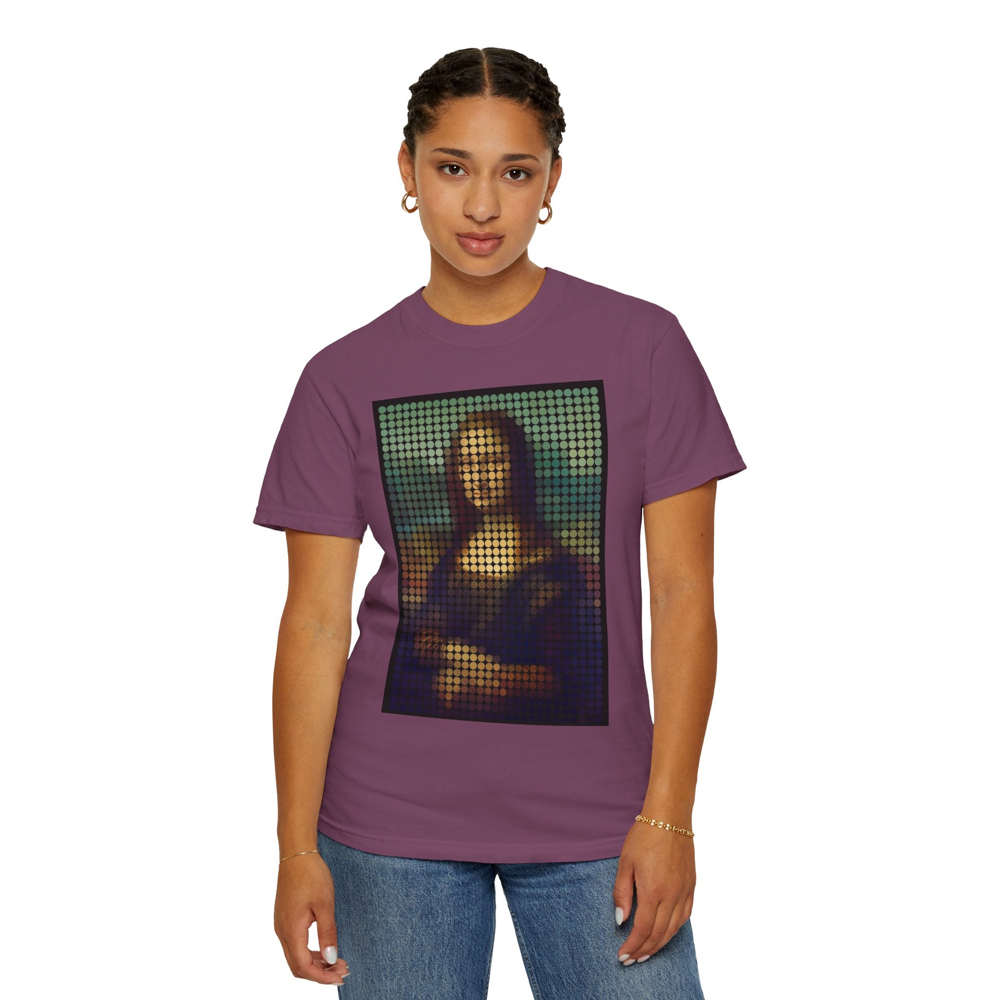 Mona Lisa Pixel Art — T-Shirt