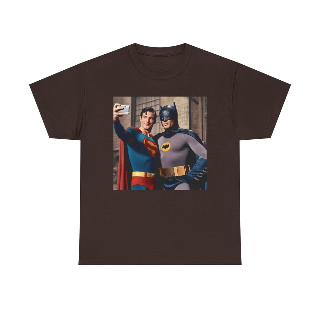 Retro Superhero Selfie - T shirt