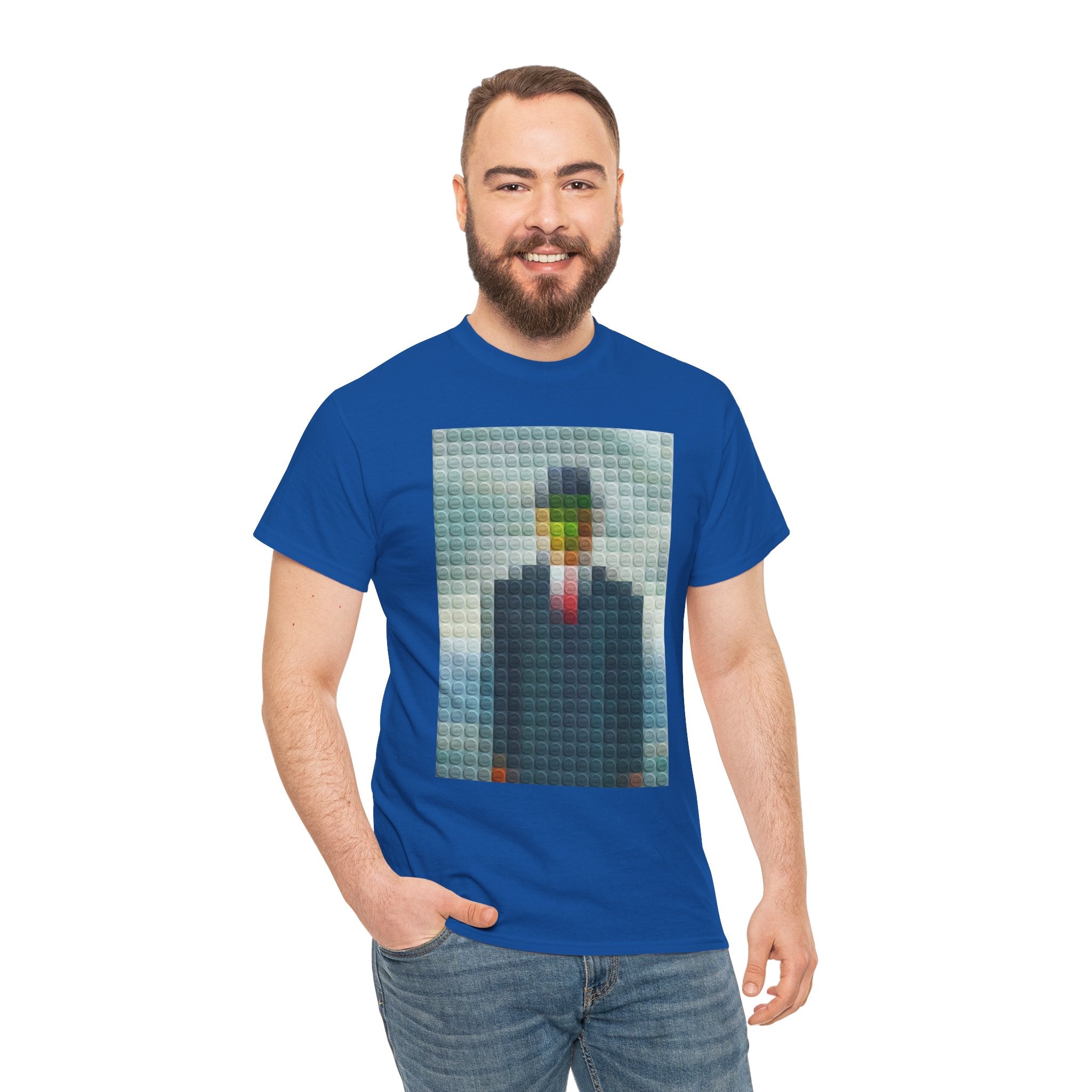 Surreal Pixelated Man - T-Shirt