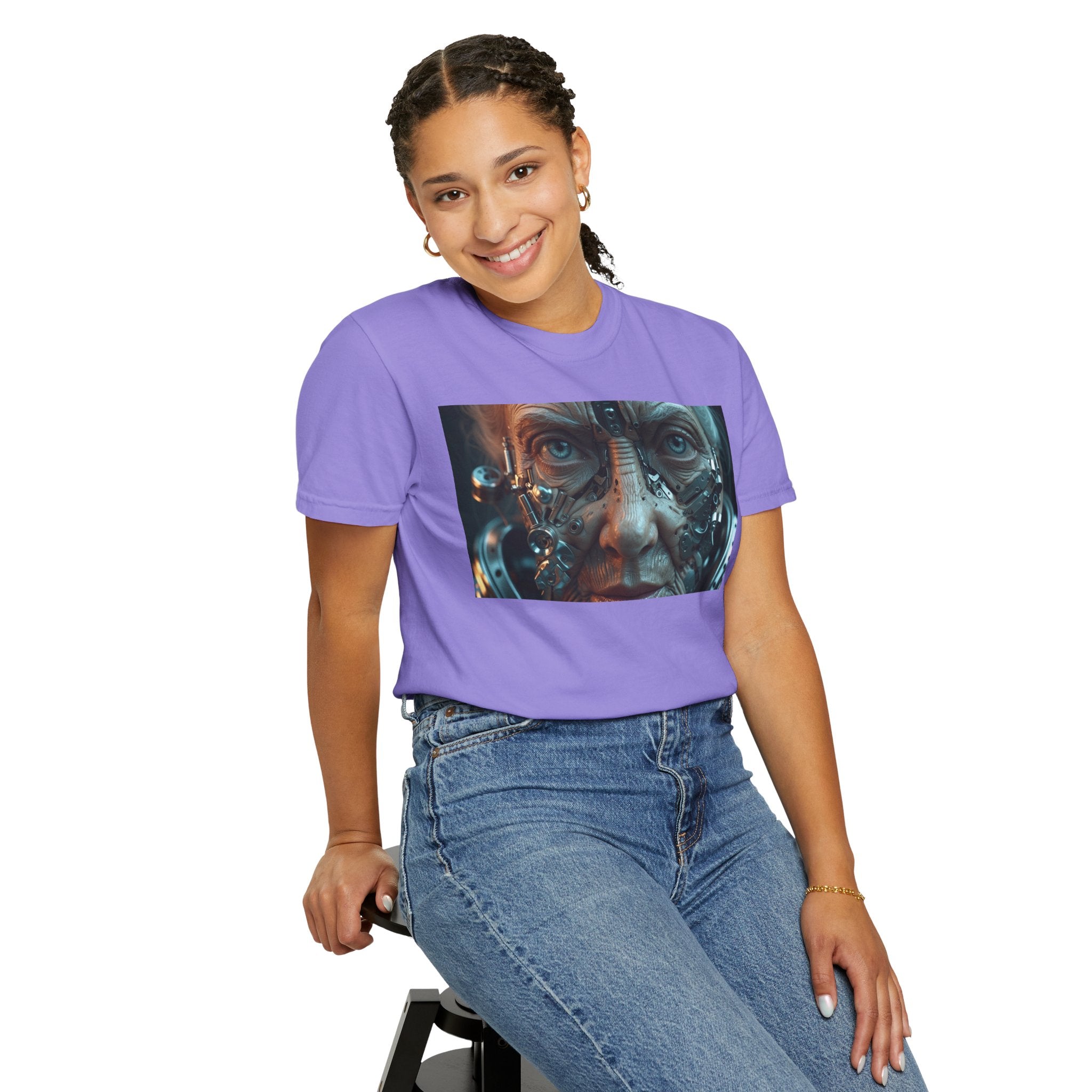 Cybernetic Old Face —T‑Shirt