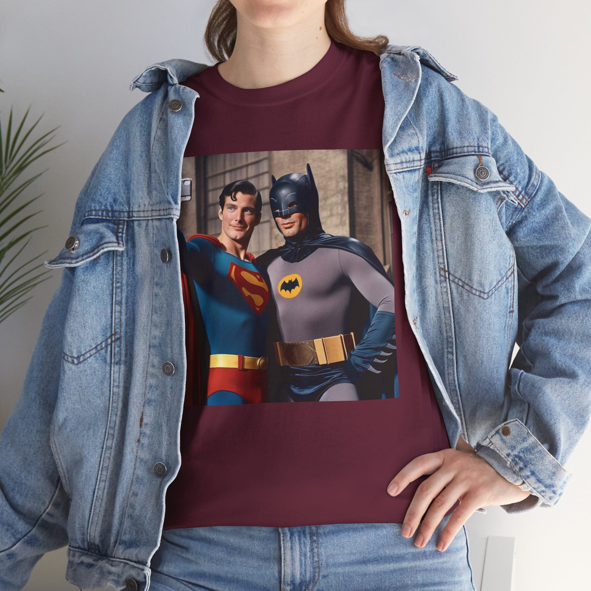 Retro Superhero Selfie - T shirt