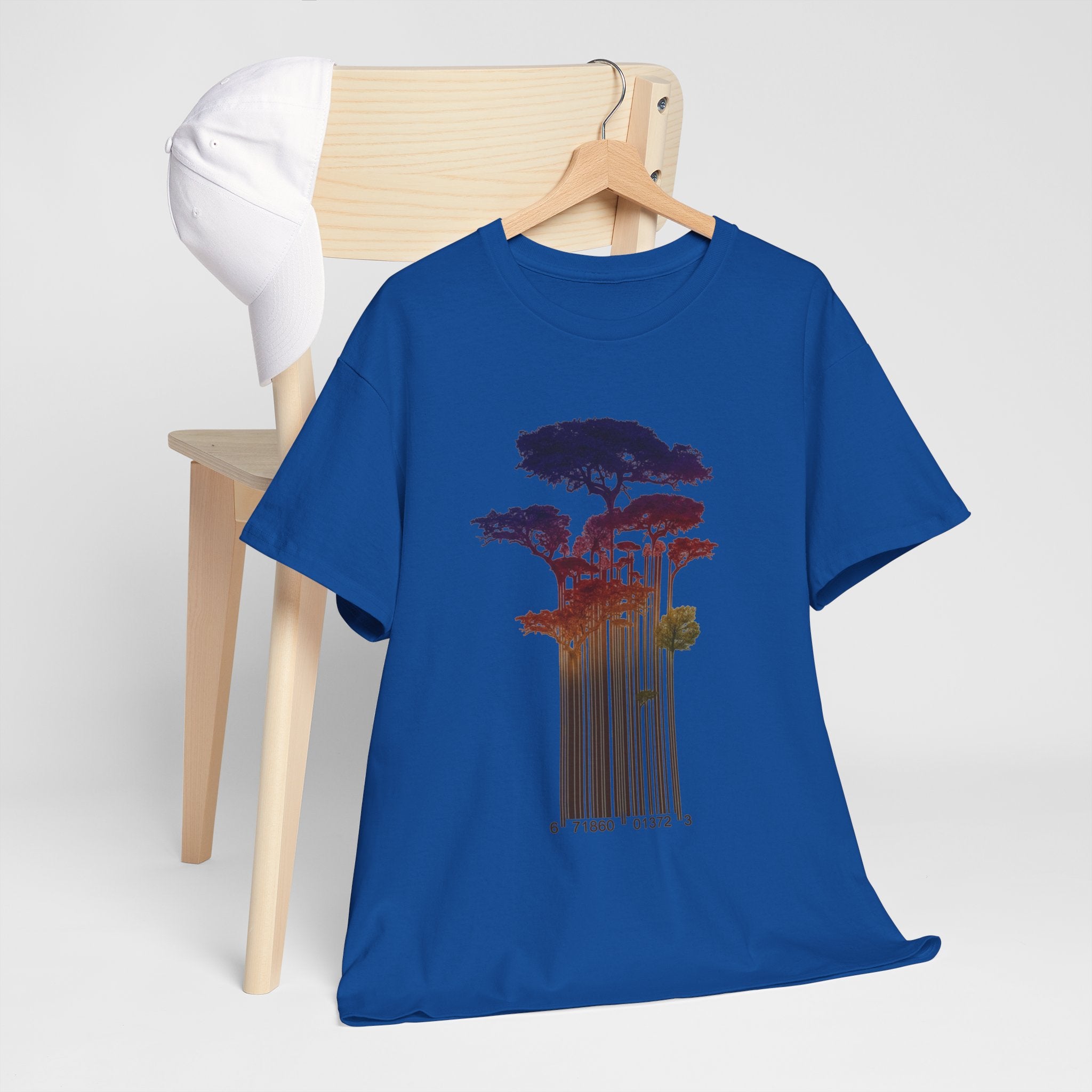 Barcode Forest T‑Shirt