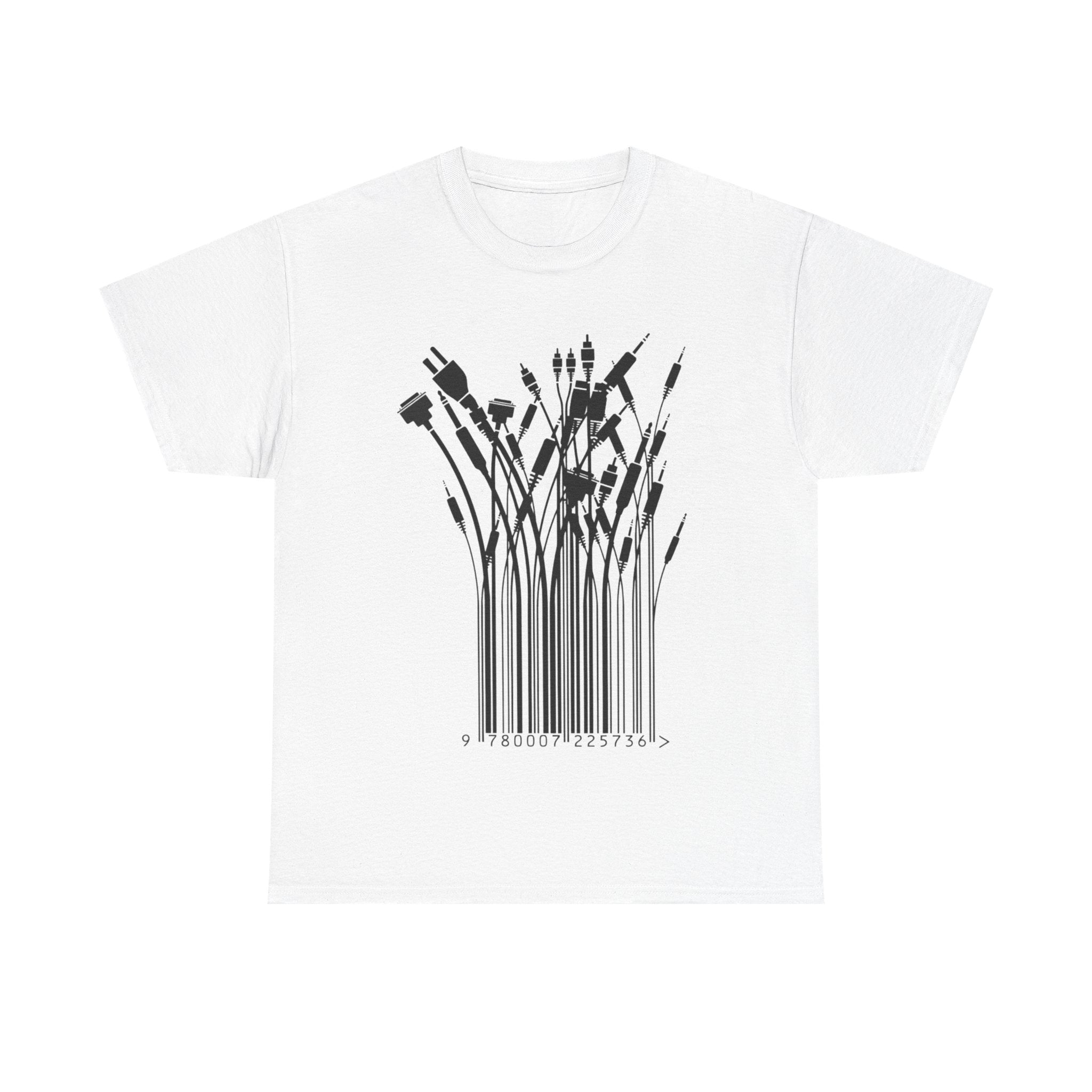 Barcode Wildflowers — T-Shirt
