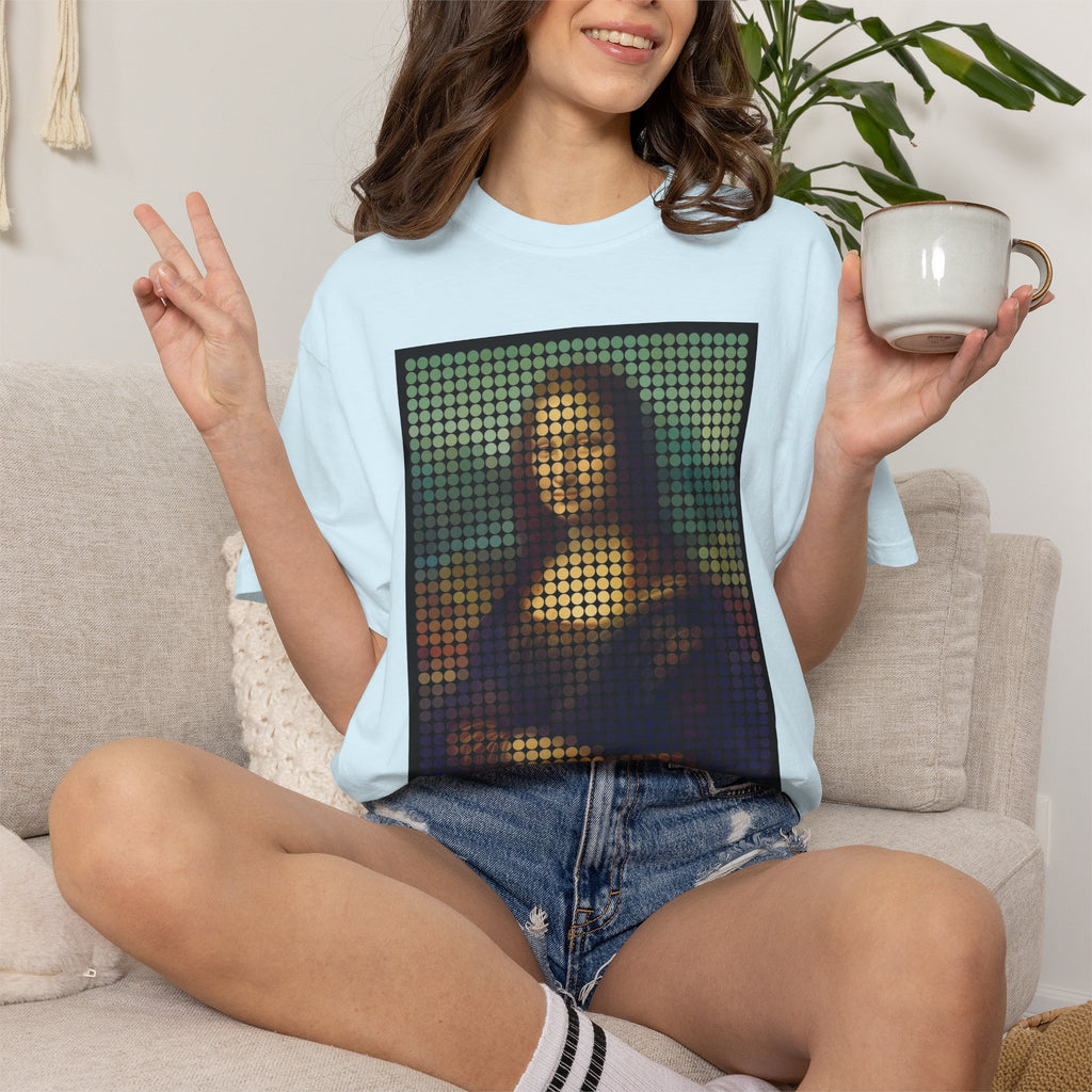 Mona Lisa Pixel Art — T-Shirt