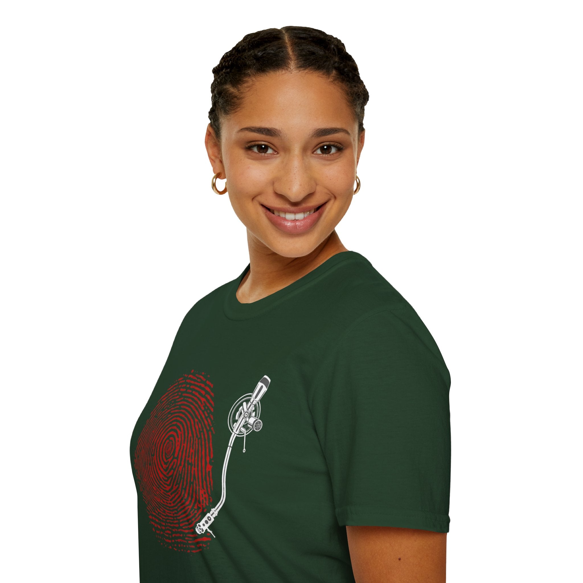 Fingerprint Turntable — T-Shirt