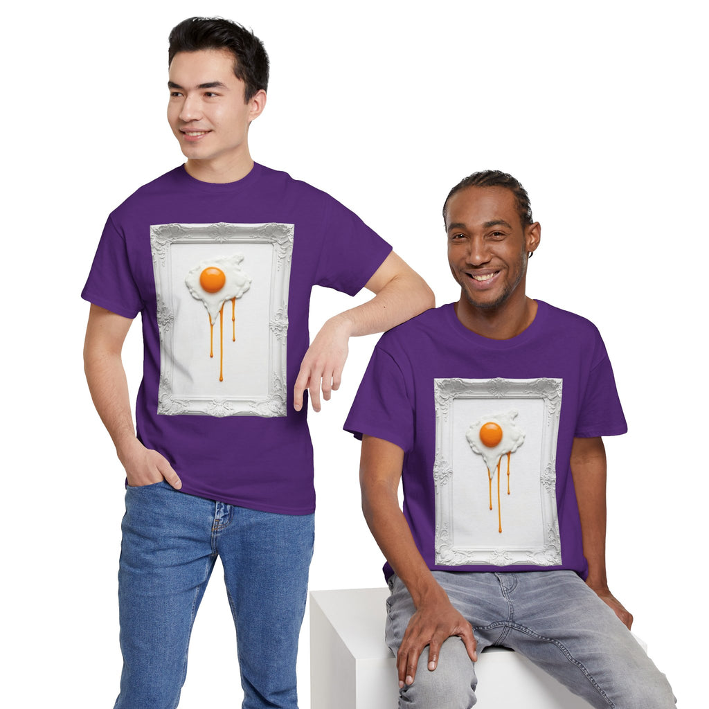 Artful Drip Fried Egg — T‑Shirt