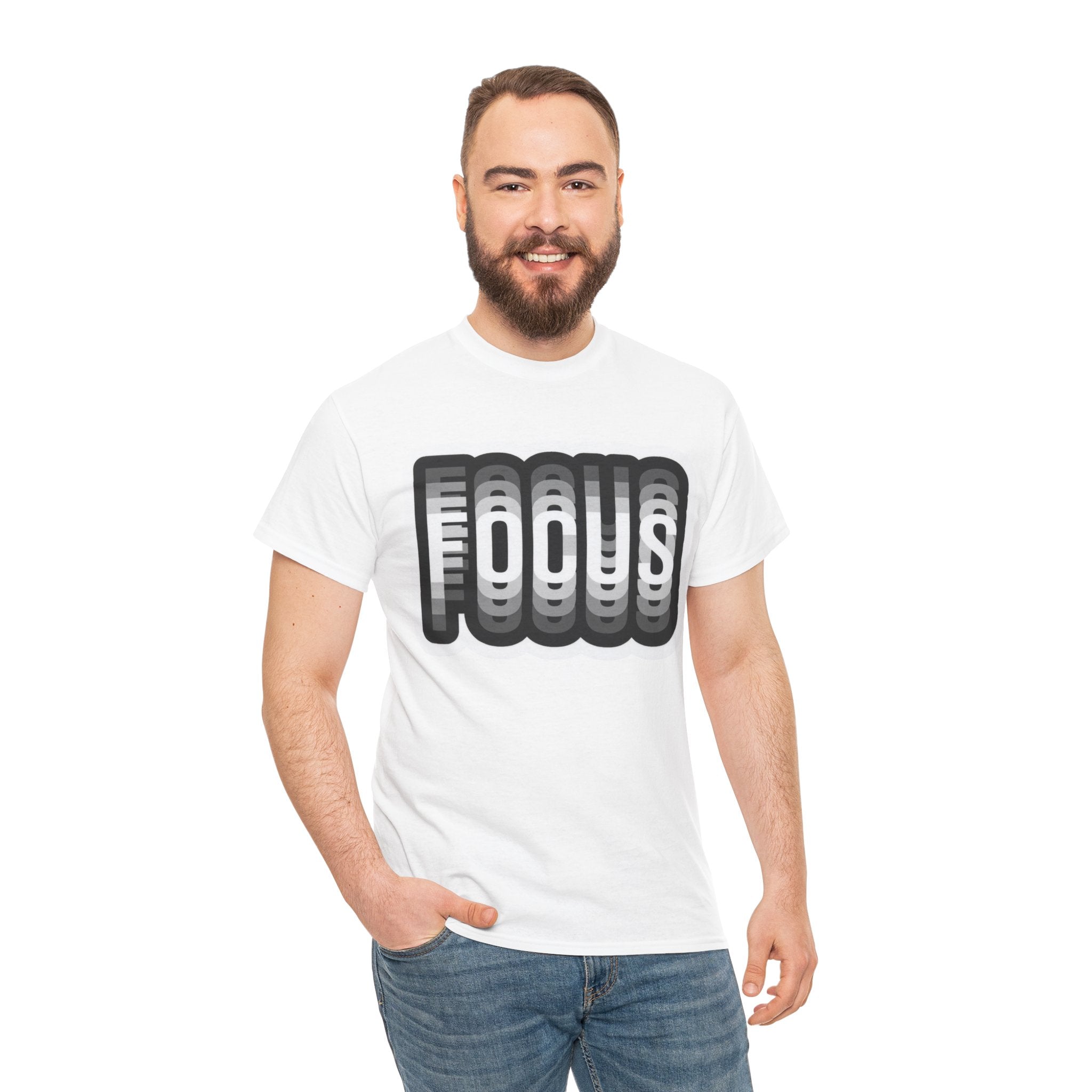 Focus Optical Illusion — T Shirt