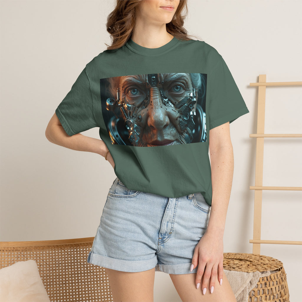Cybernetic Old Face —T‑Shirt