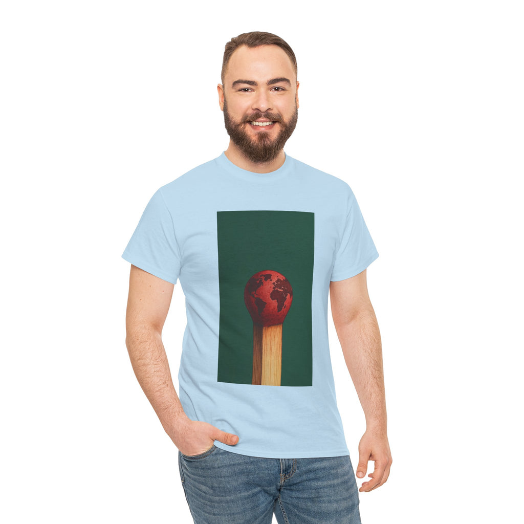 Matchstick Earth — T‑Shirt