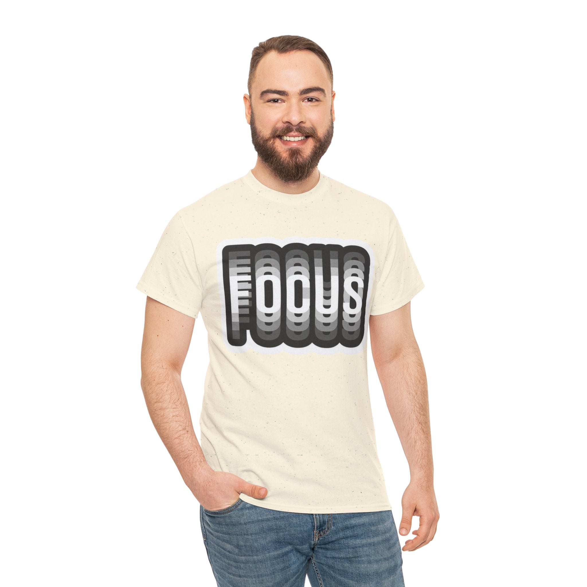 Focus Optical Illusion — T Shirt