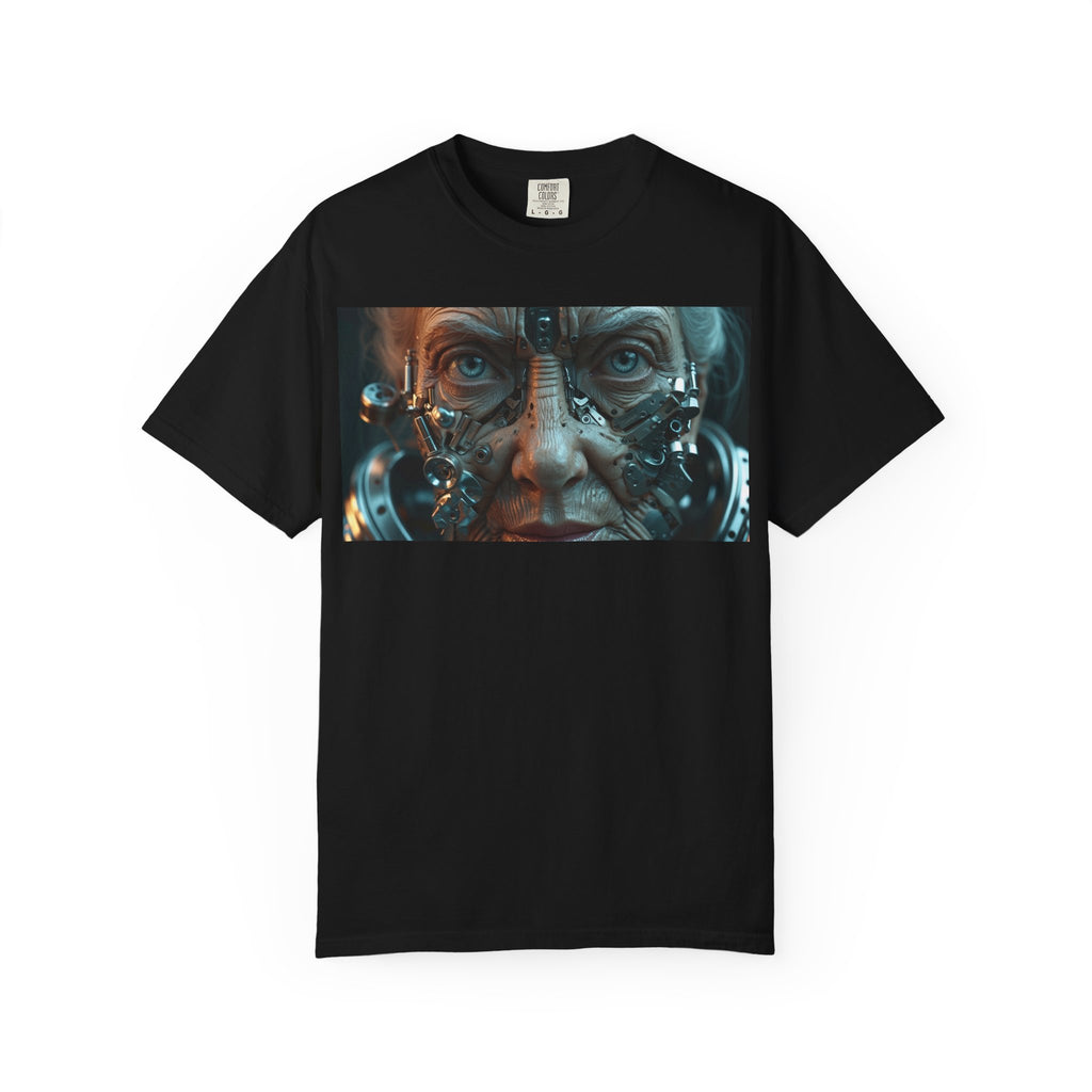 Cybernetic Old Face —T‑Shirt