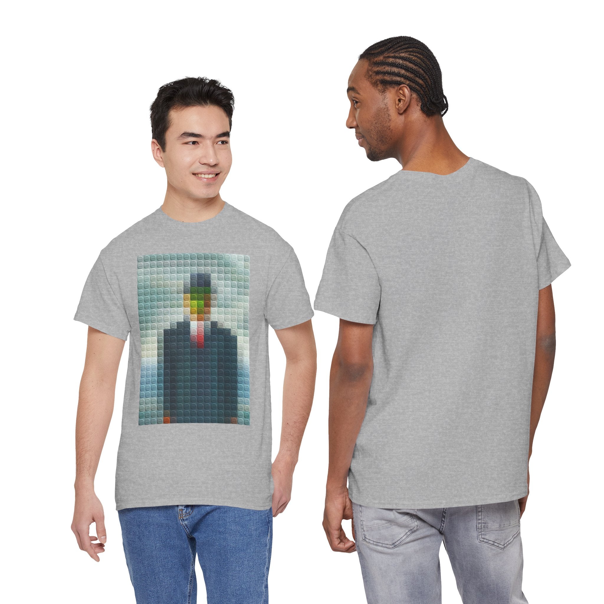 Surreal Pixelated Man - T-Shirt