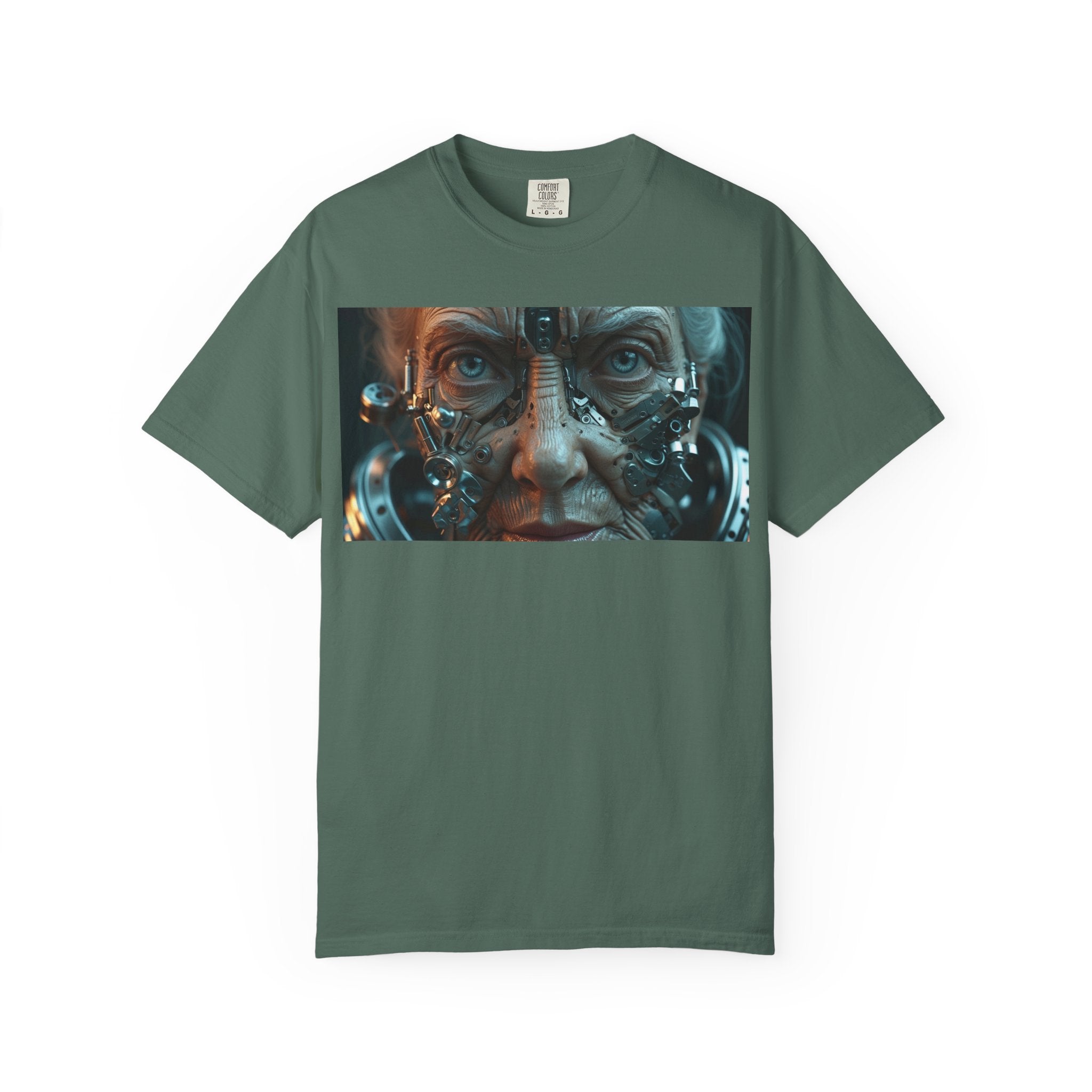 Cybernetic Old Face —T‑Shirt