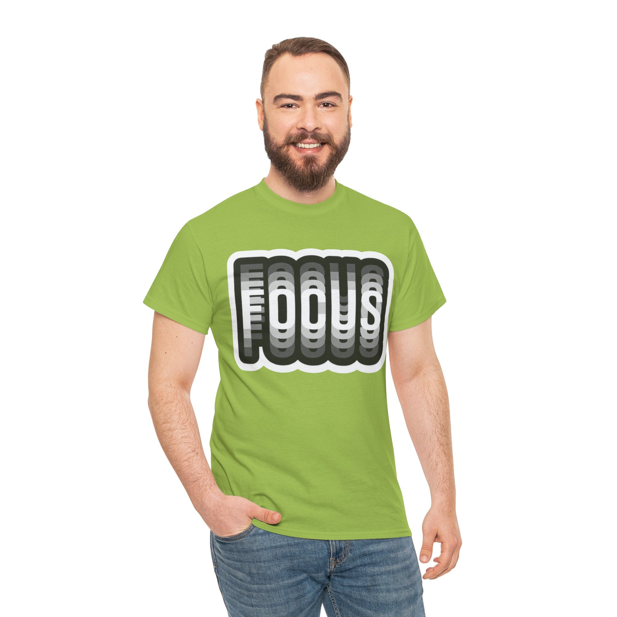 Focus Optical Illusion — T Shirt