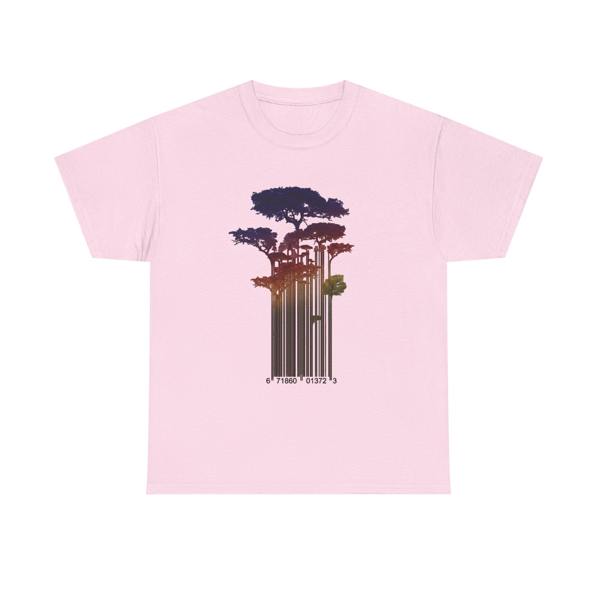 Barcode Forest T‑Shirt