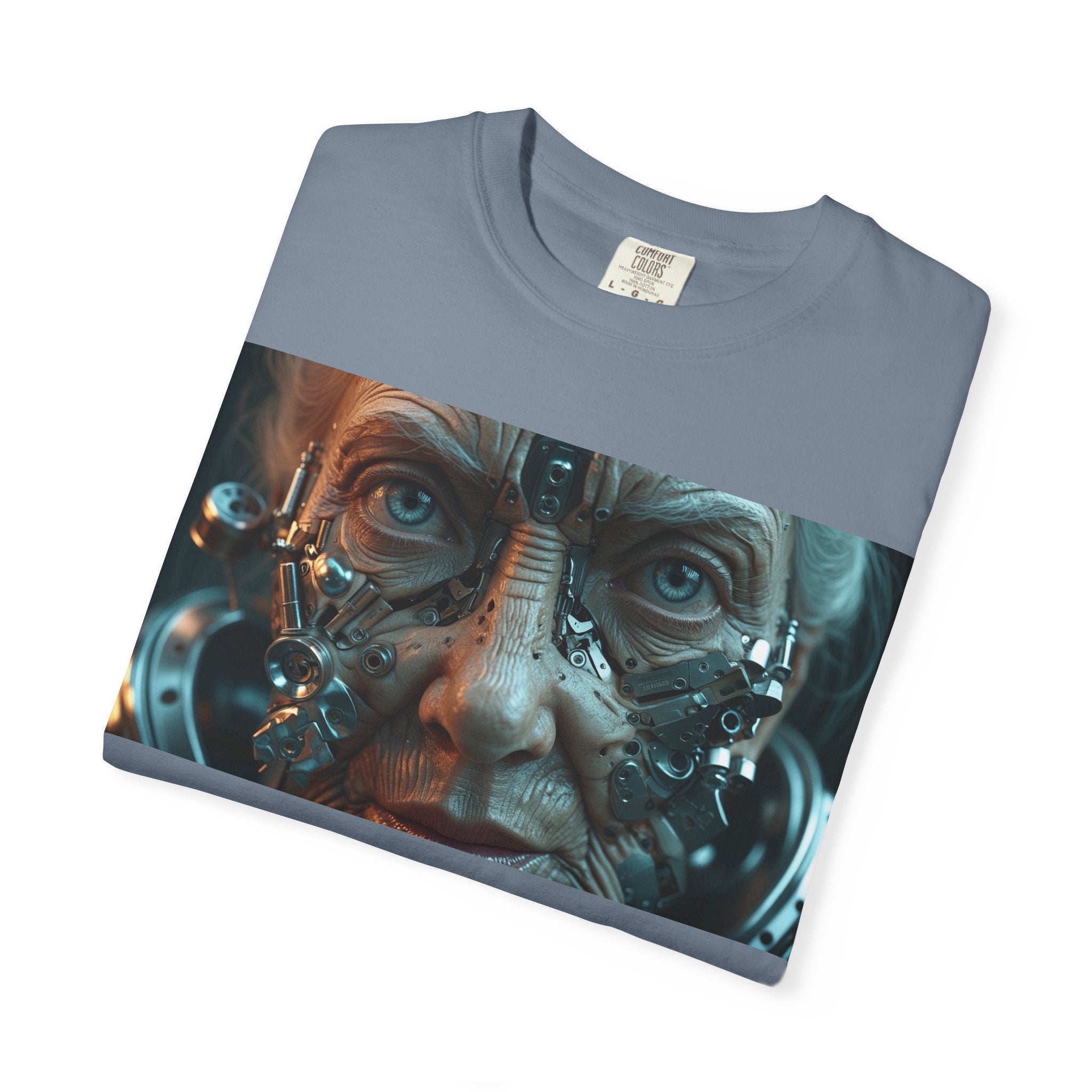 Cybernetic Old Face —T‑Shirt