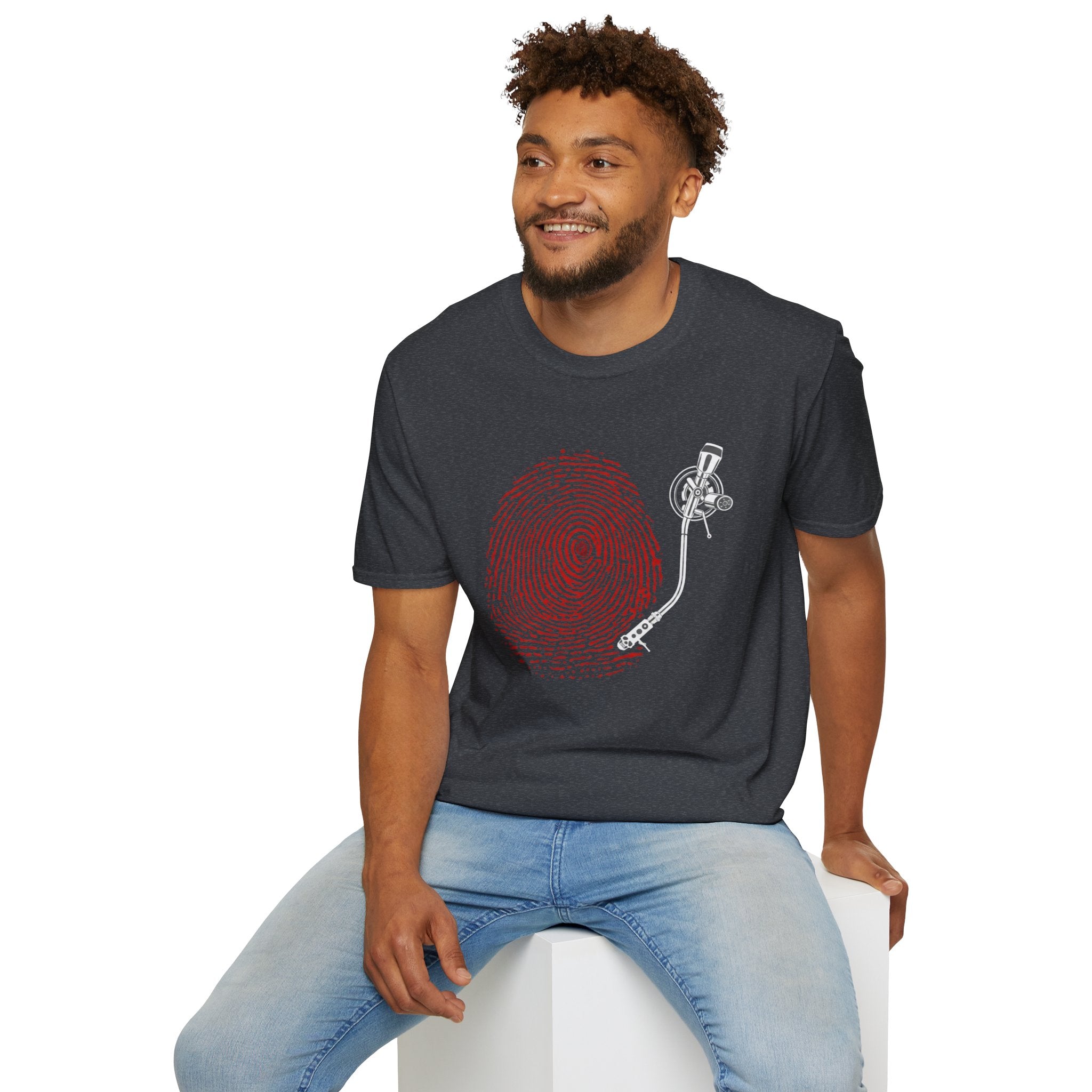 Fingerprint Turntable — T-Shirt