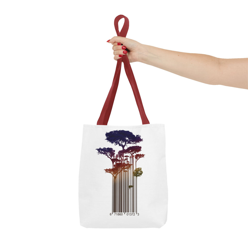 Barcode Forest — Tote Bag