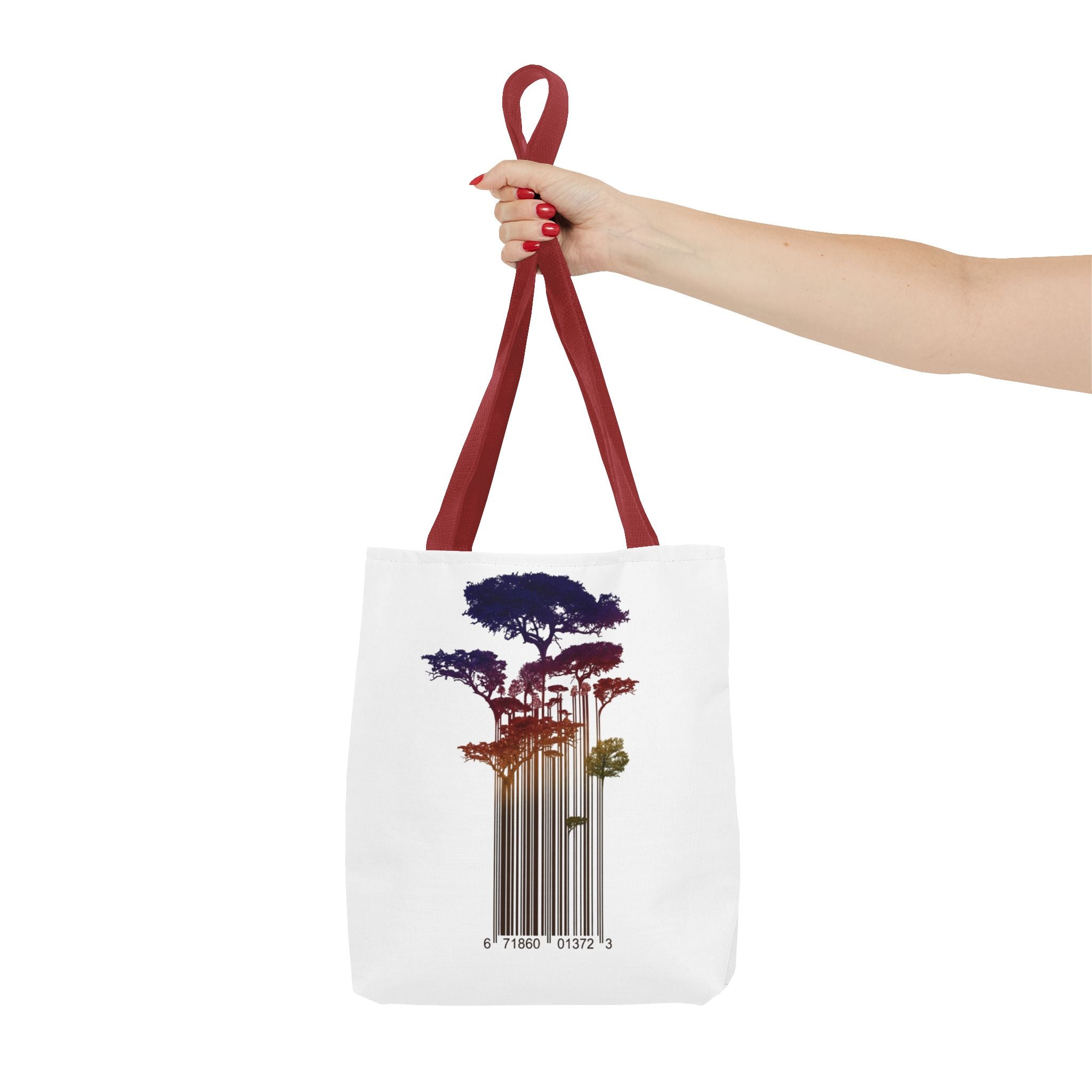 Barcode Forest — Tote Bag