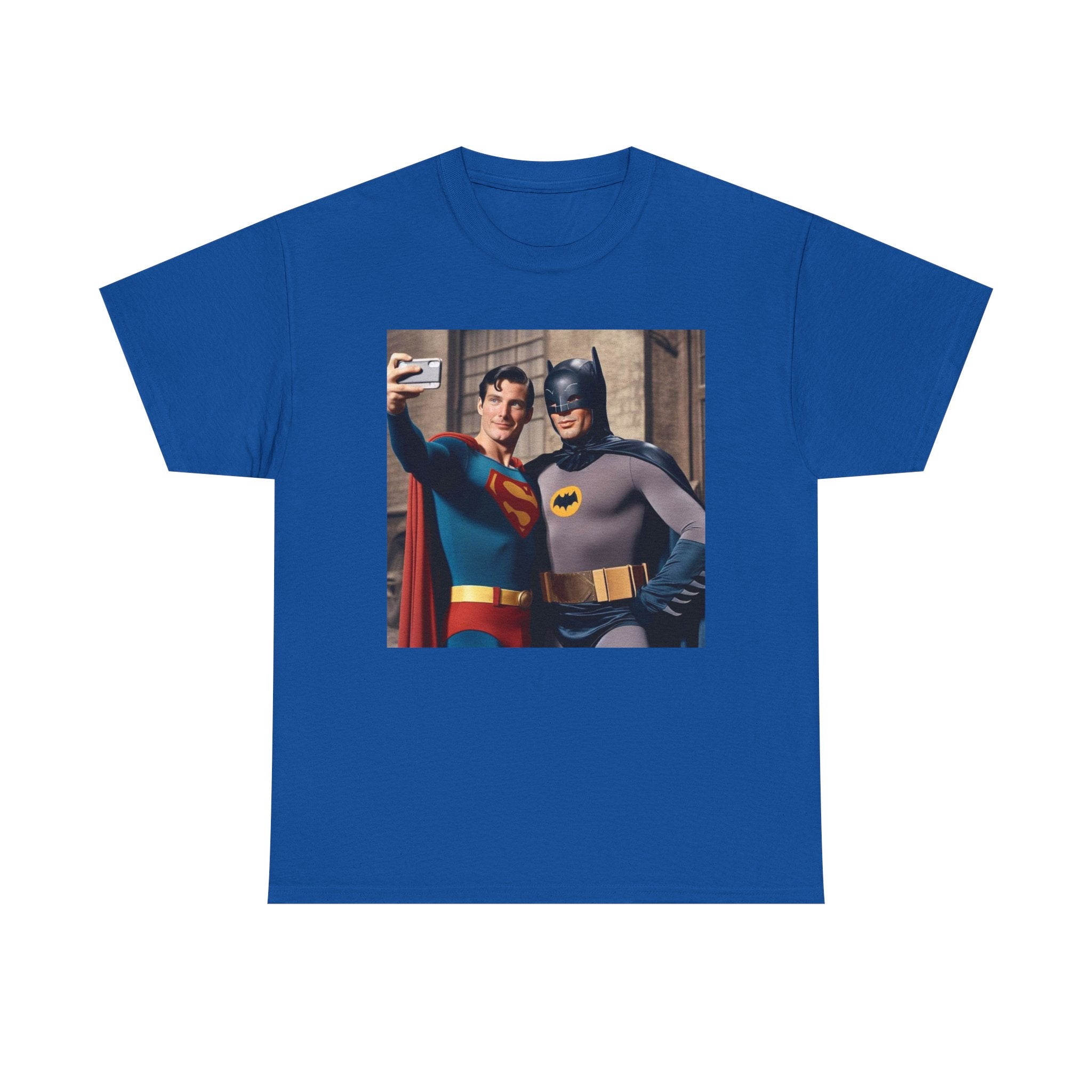 Retro Superhero Selfie - T shirt
