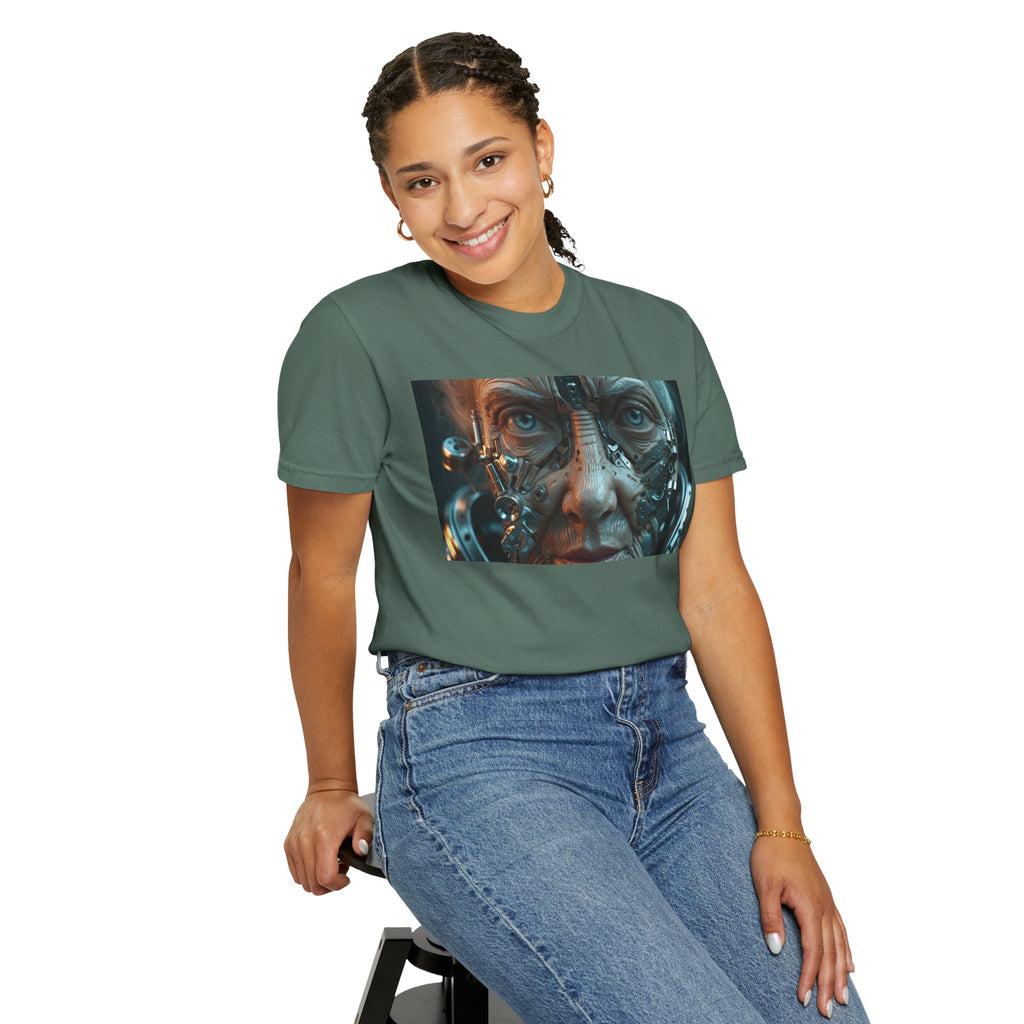Cybernetic Old Face —T‑Shirt