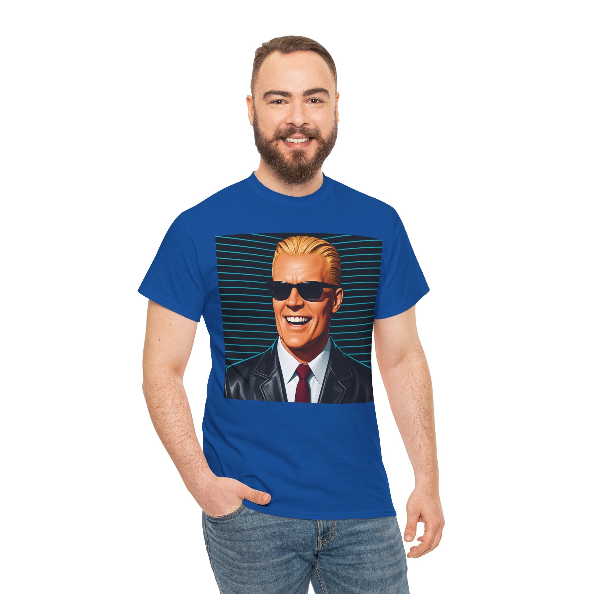 'MAX HEADROOM' — T shirt
