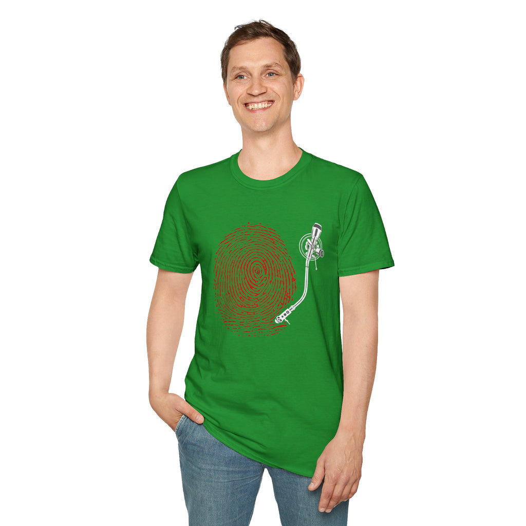 Fingerprint Turntable — T-Shirt