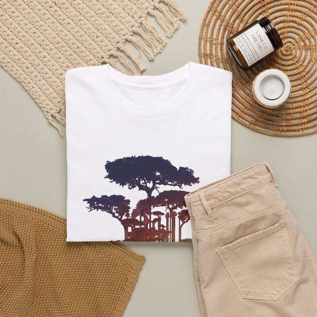 Barcode Forest T‑Shirt