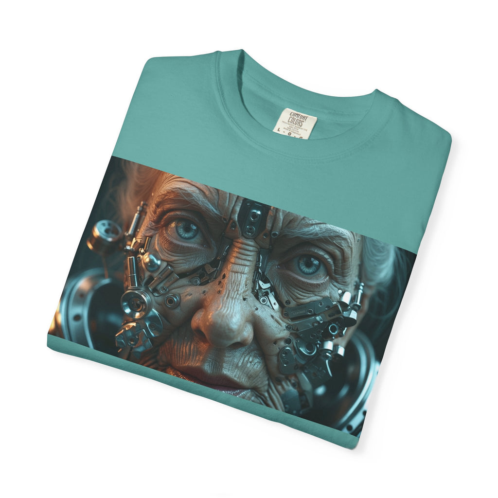Cybernetic Old Face —T‑Shirt