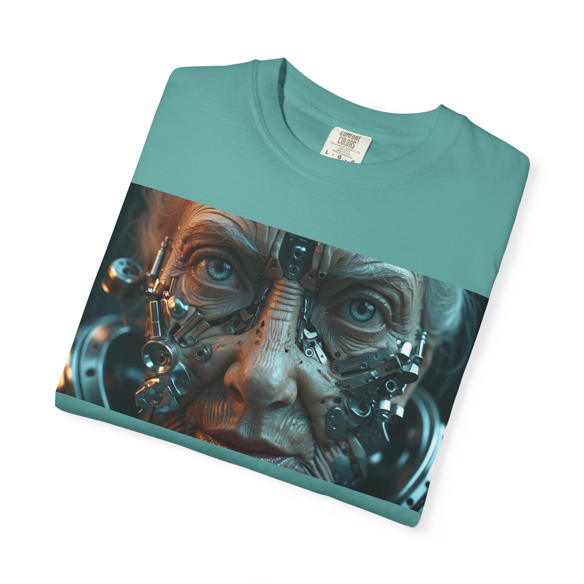Cybernetic Old Face —T‑Shirt