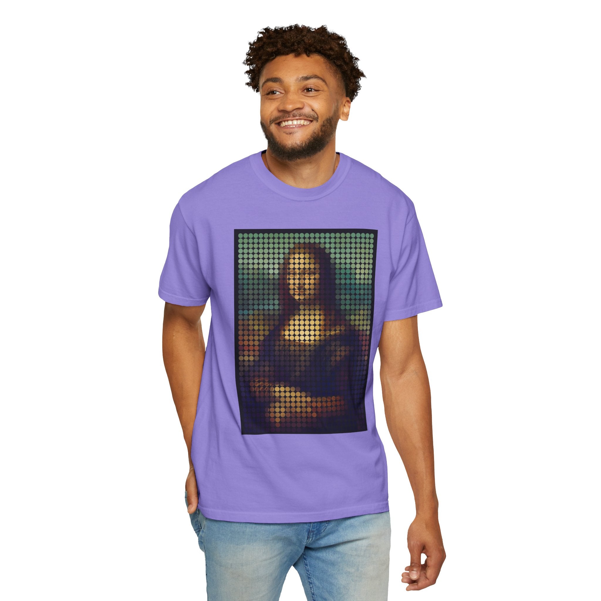 Mona Lisa Pixel Art — T-Shirt