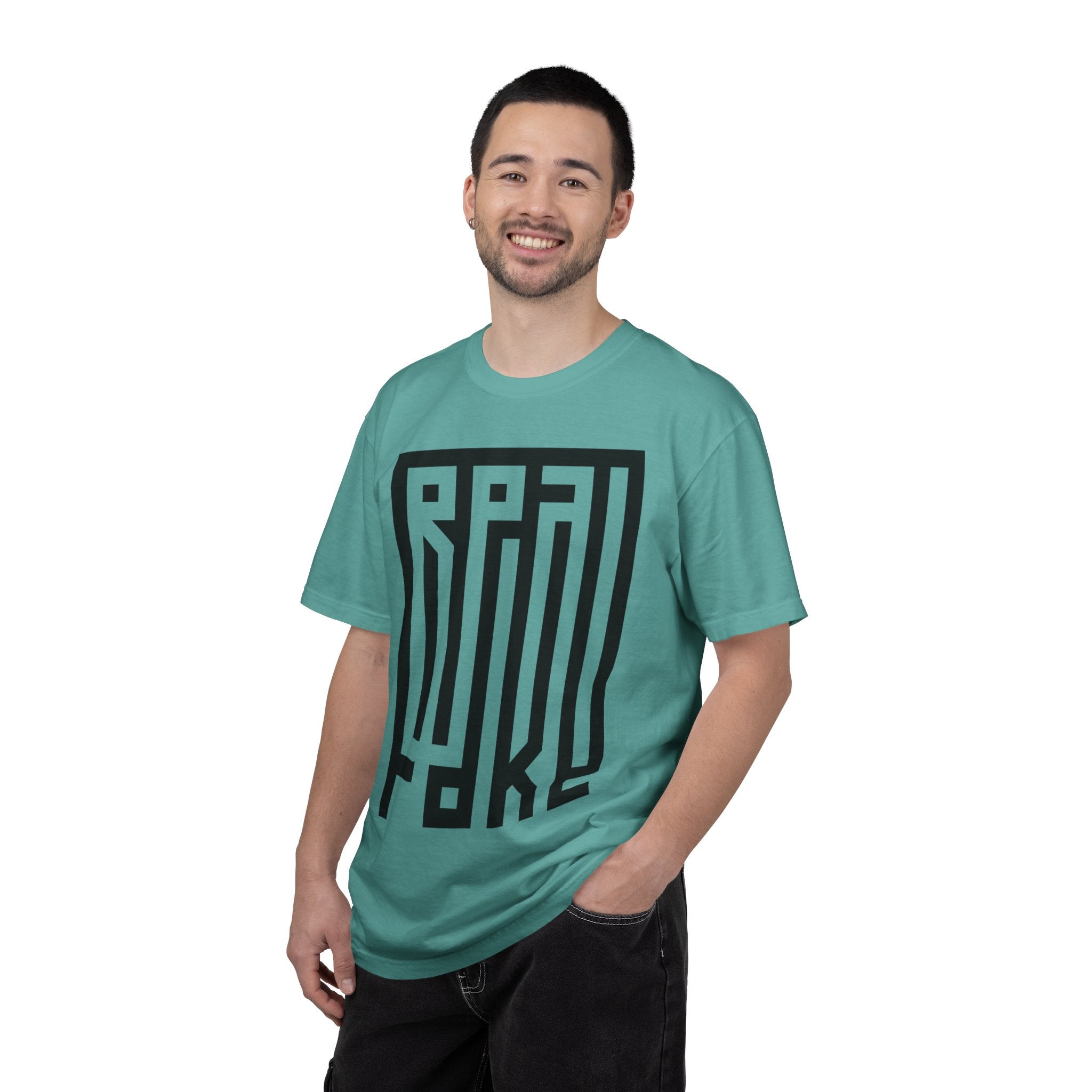 'Real/Fake' — T-Shirt