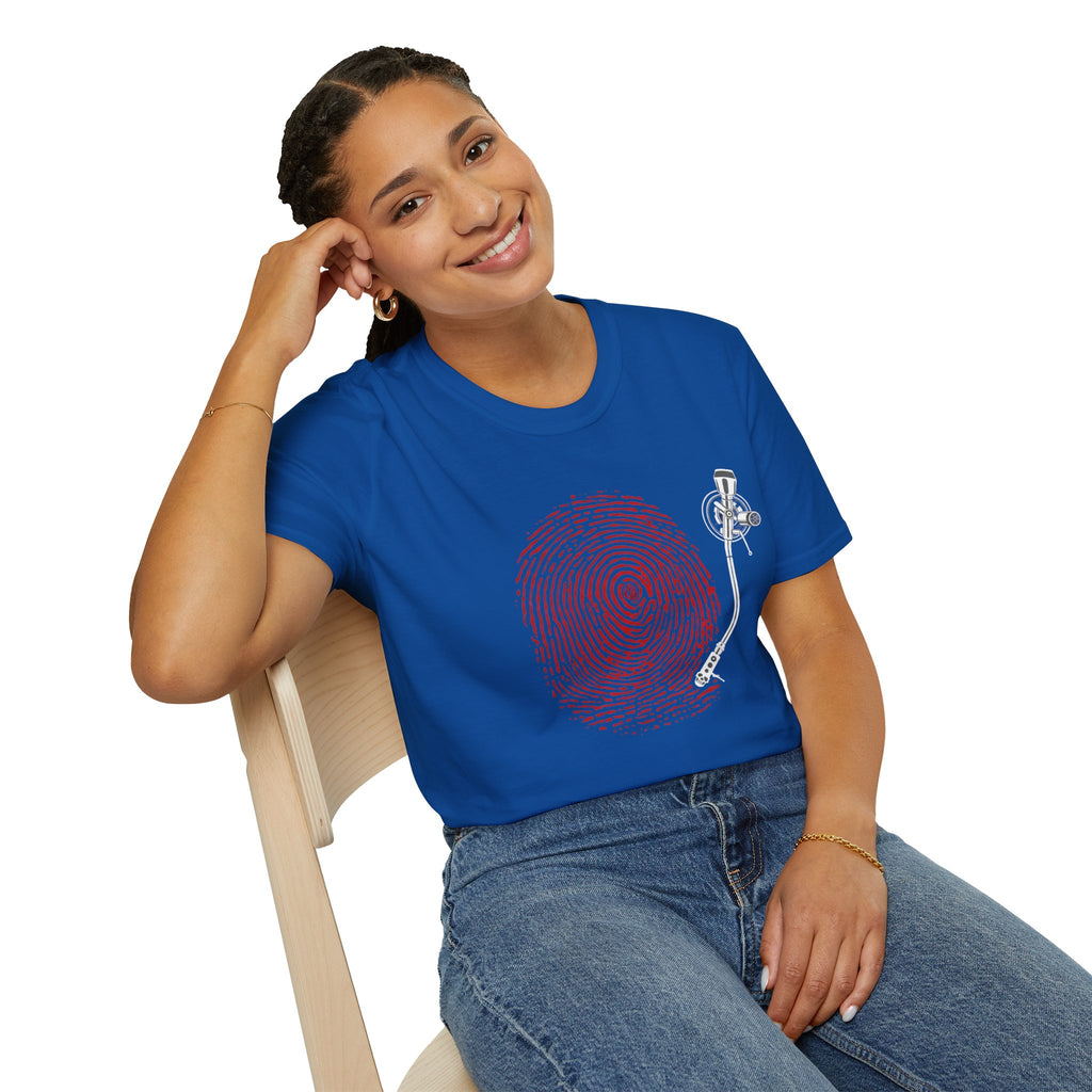 Fingerprint Turntable — T-Shirt