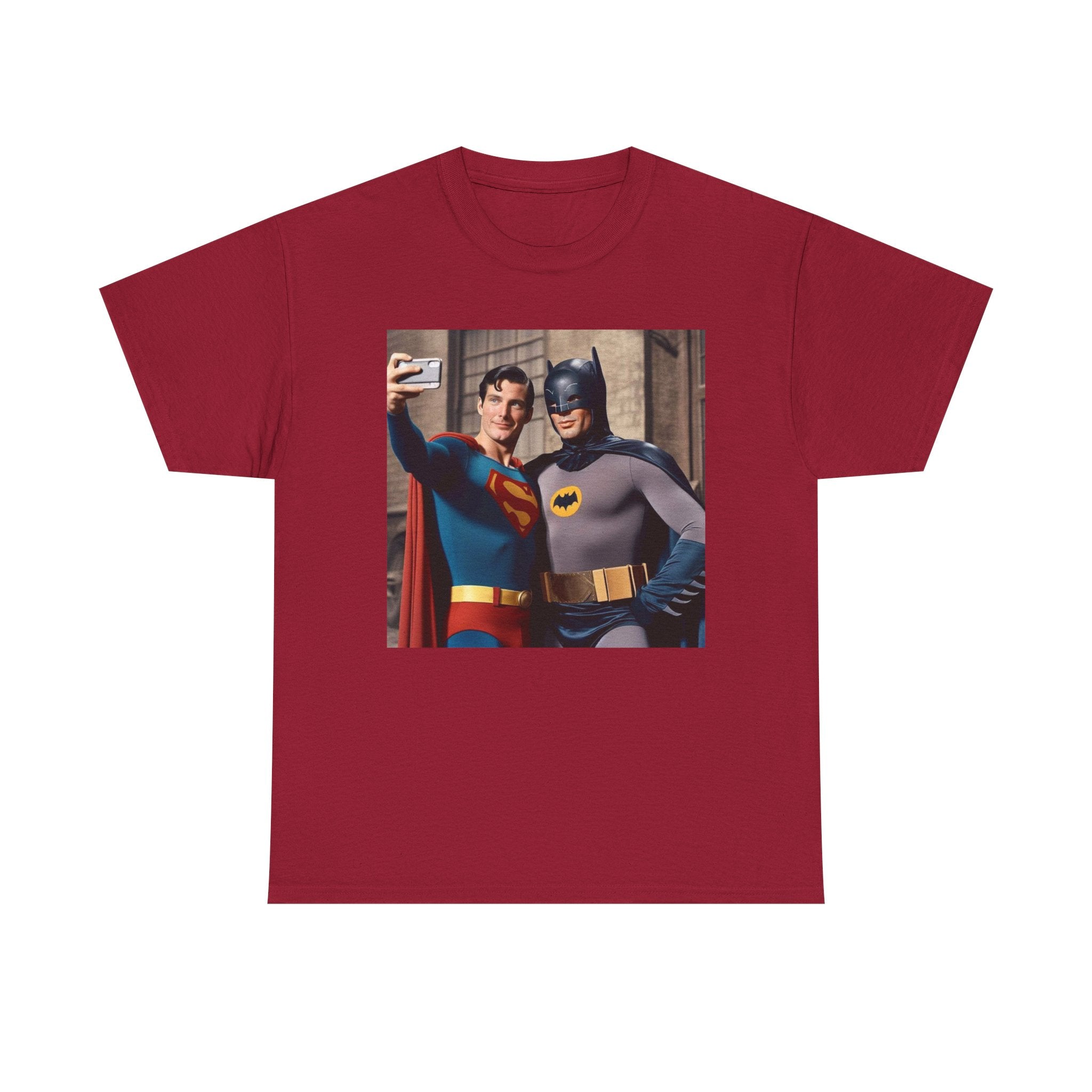 Retro Superhero Selfie - T shirt