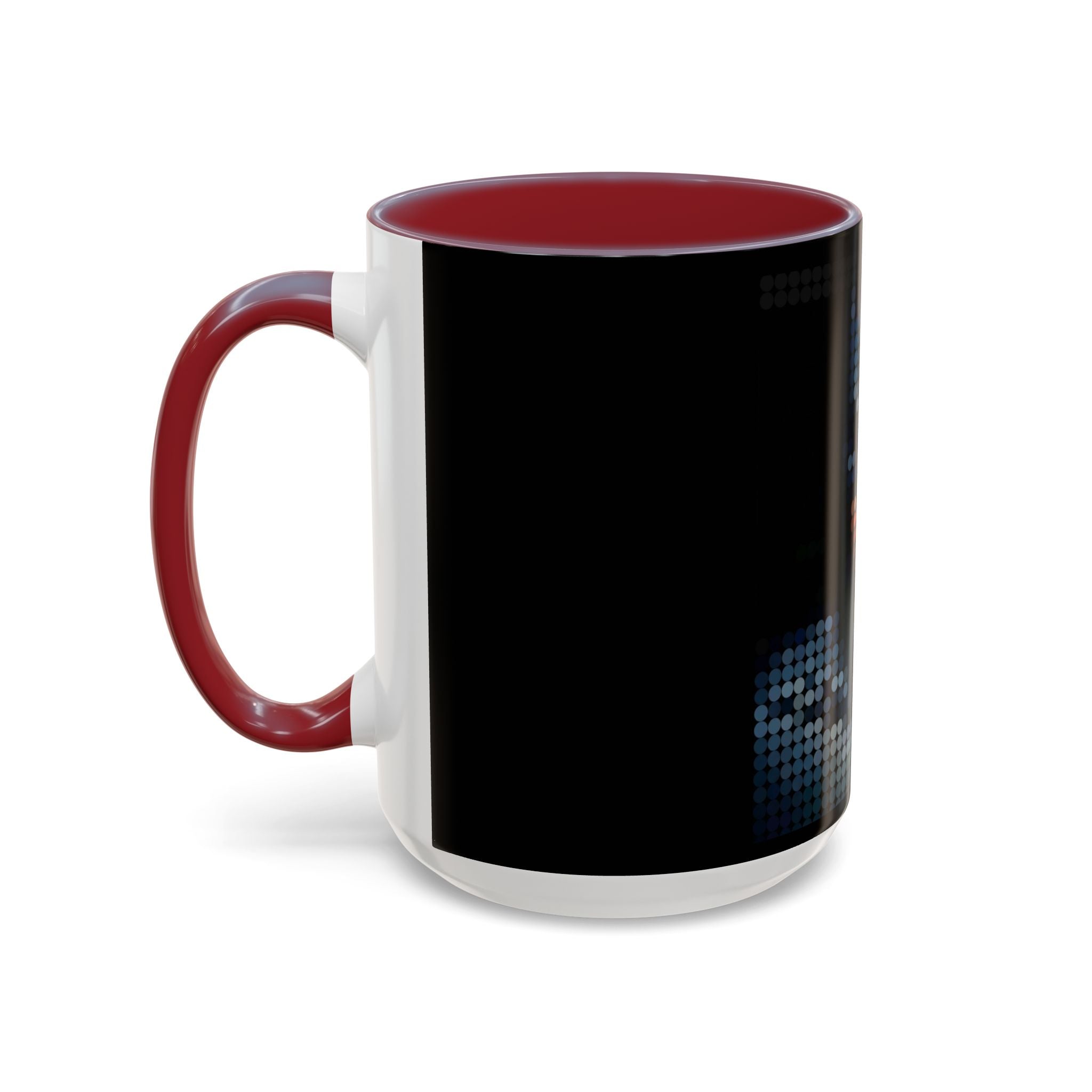 Pixel Art Dark Knight — Coffee Mug
