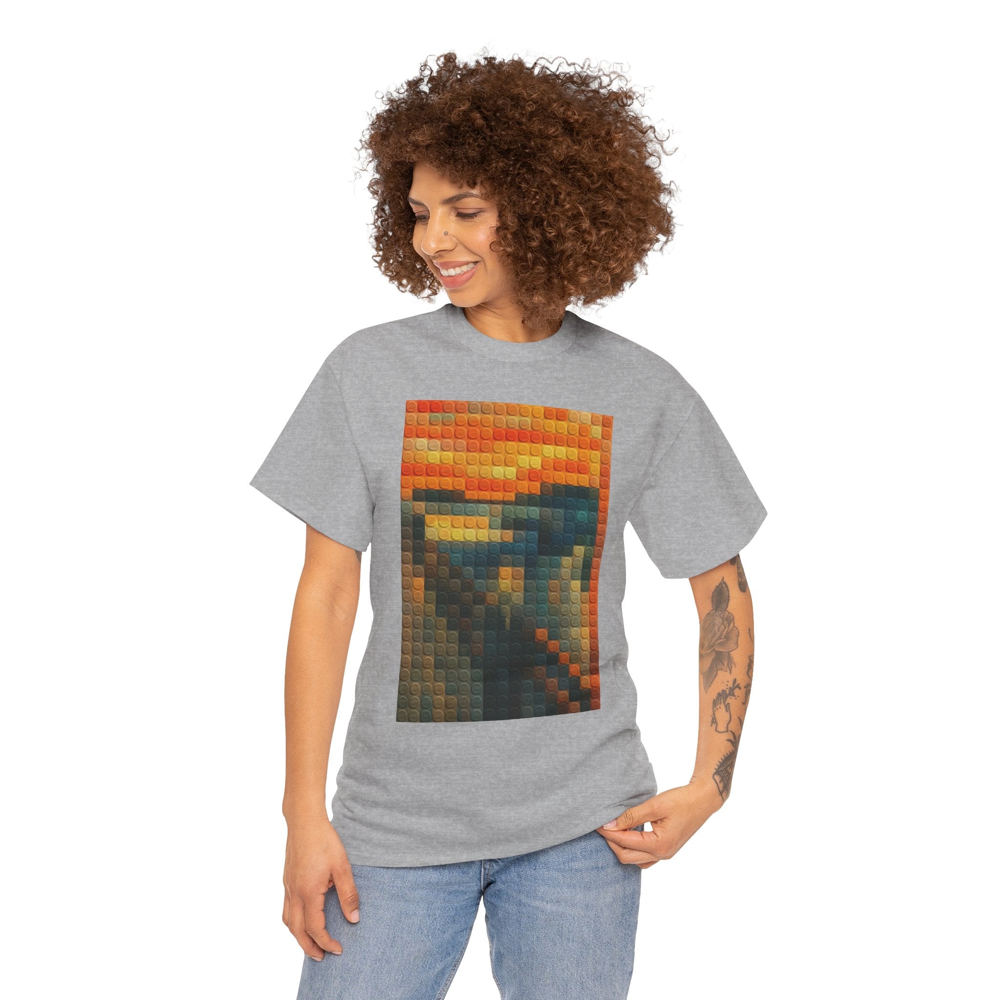 Pixelated Scream — T-Shirt