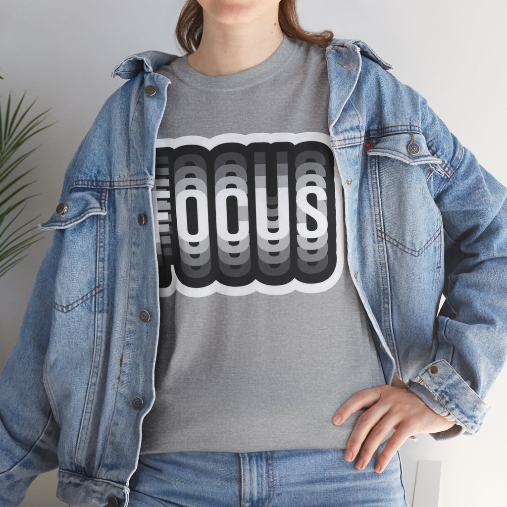 Focus Optical Illusion — T Shirt